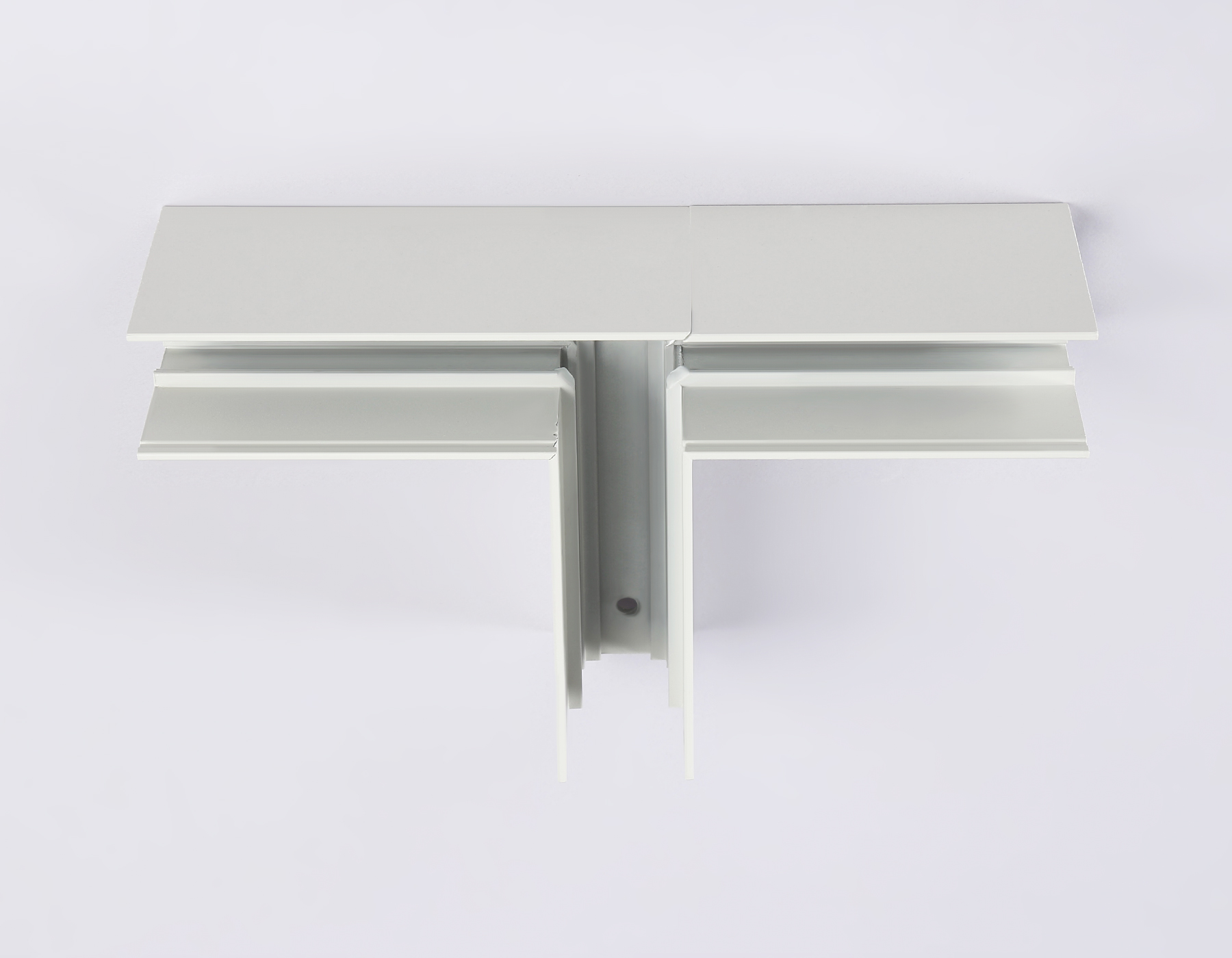 Коннектор T-образный для накладного шинопровода Ambrella GL3373 WH белый L170*85*53.7