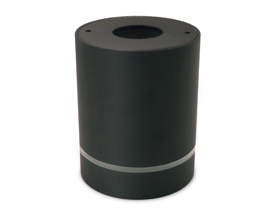 Накладной светодиодный светильник Ambrella TN281 SBK черный песок LED 4200K 9W D80*100