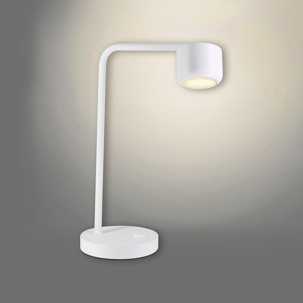 Светильник под лампу настольный Feron DE365 ECHO 12W, 230V, GX53, белый, с  антибликовой сеточкой Светильник под лампу настольный Feron DE365 ECHO 12W, 230V, GX53, белый, с  антибликовой сеточкой