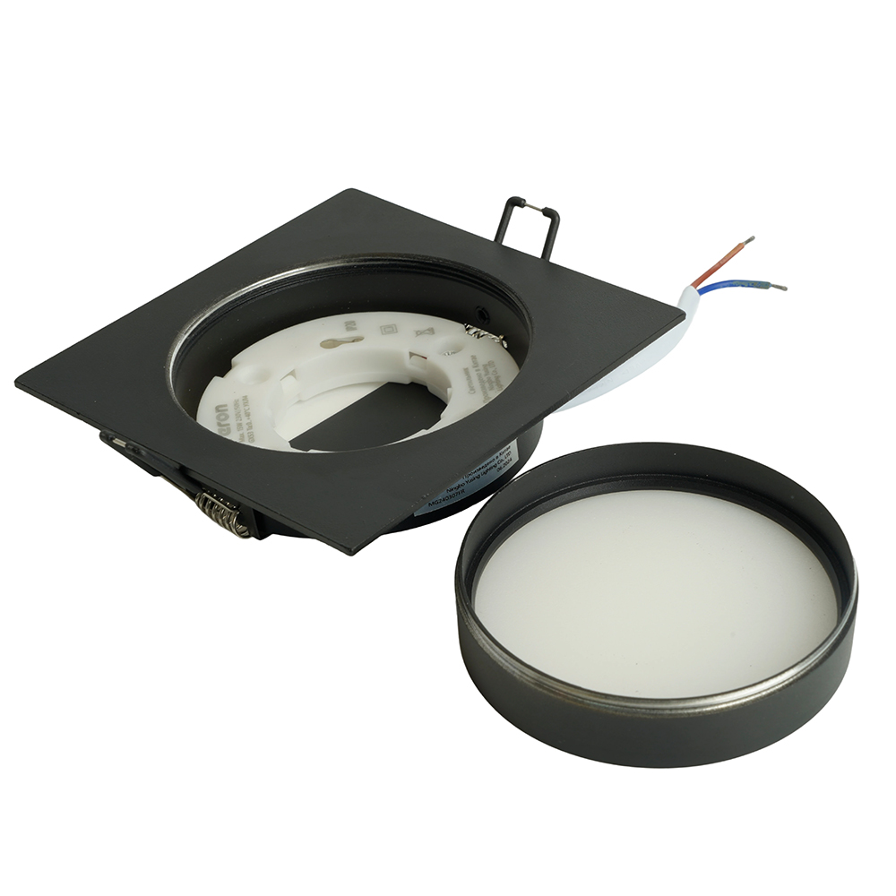 Светильник встраиваемый Feron DL506 потолочный GX53 черный круг