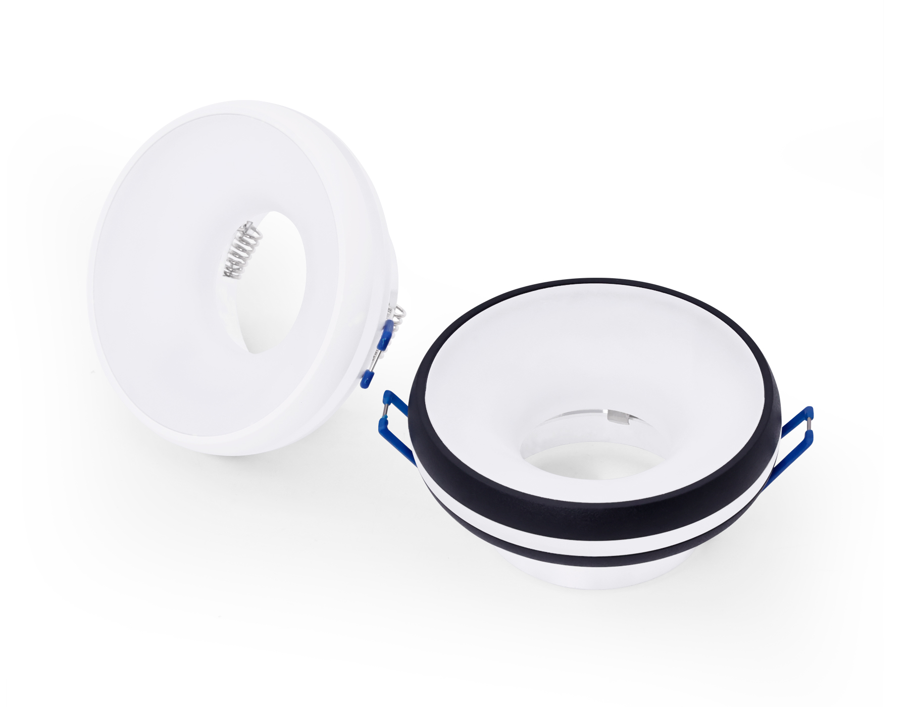 Встраиваемый светильник TN3321 SWH/FR белый песок/белый матовый GU5.3 D95*45