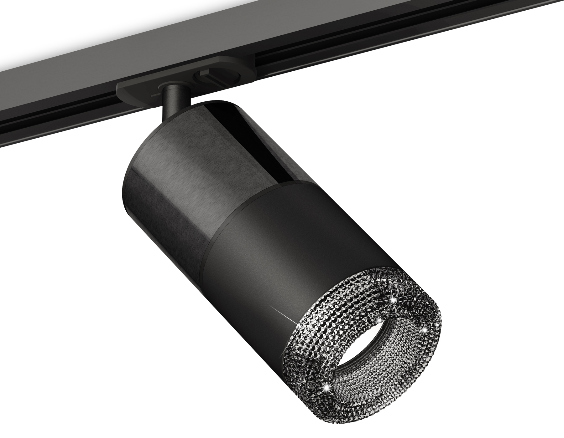 Трековый светильник XT7402051 SBK/DCH/BK черный песок/черный хром/тонированный MR16 GU5.3