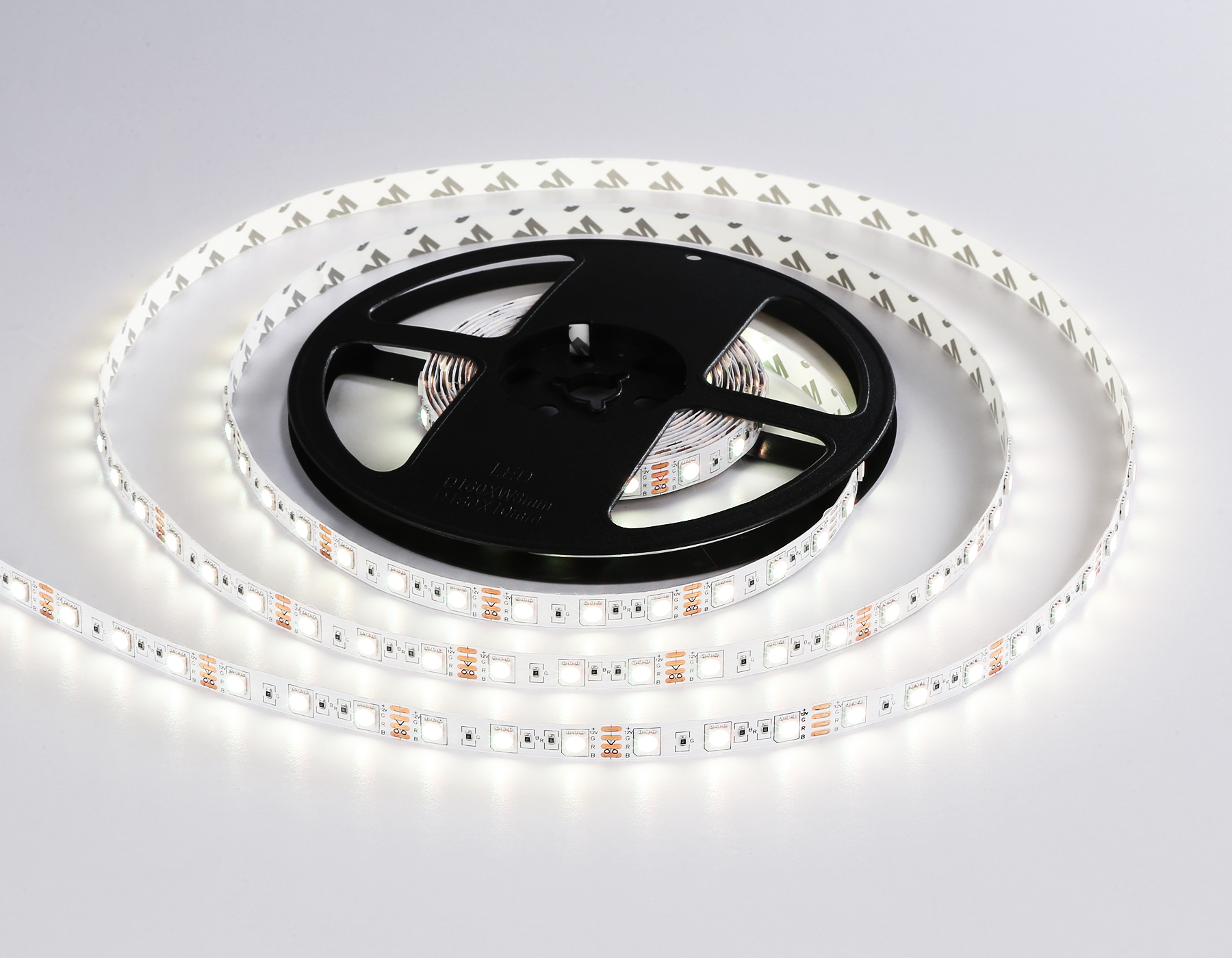 GS2402 5050 60Led/ 14.4W m/ 12V IP20 RGB/ 5000*10*1.87mm (4 конт.) комплект