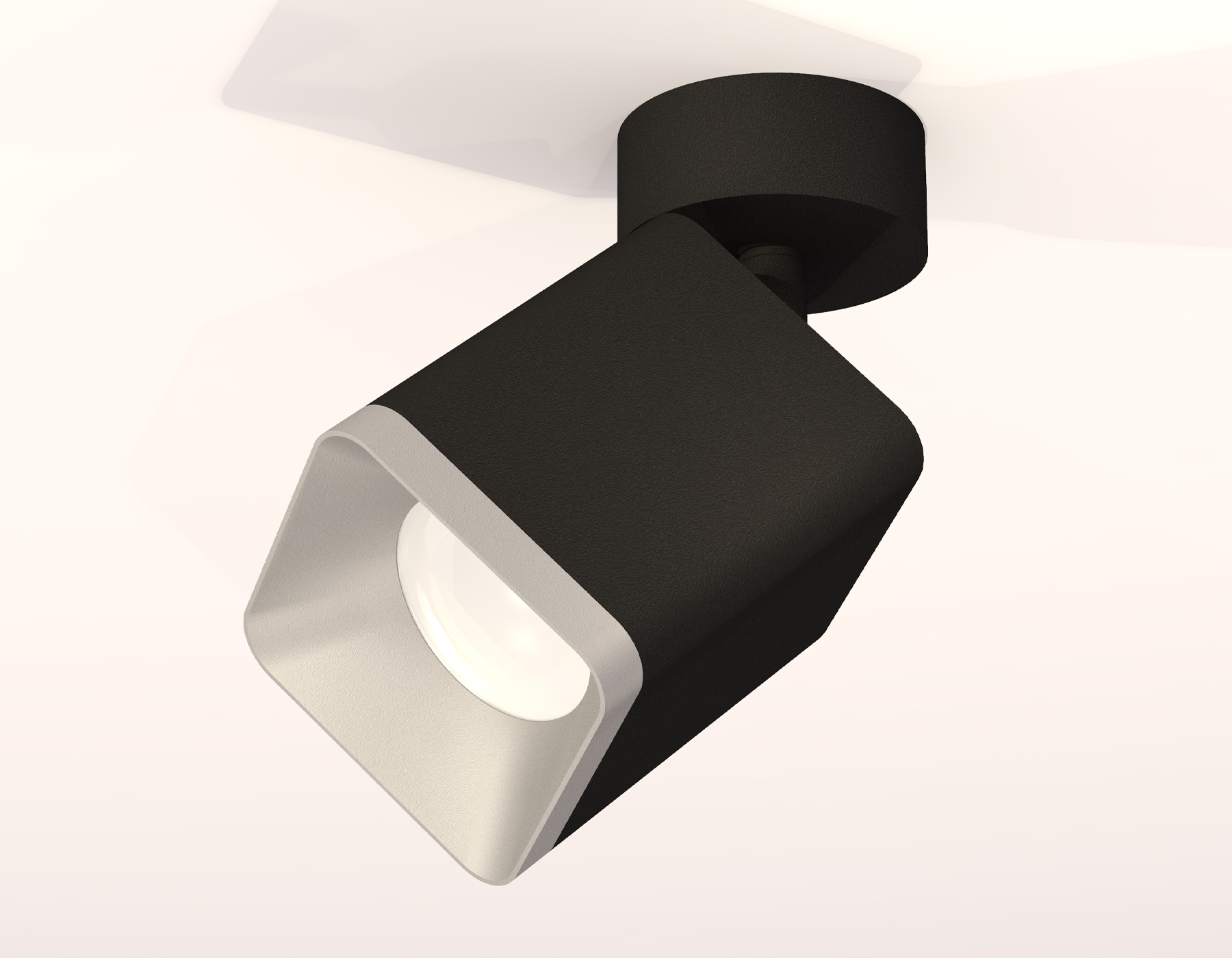 Накладной поворотный светильник XM7813003 SBK/SSL черный песок/серебро песок MR16 GU5.3 (A2210, C7813, N7703) Накладной поворотный светильник XM7813003 SBK/SSL черный песок/серебро песок MR16 GU5.3 (A2210, C7813, N7703)