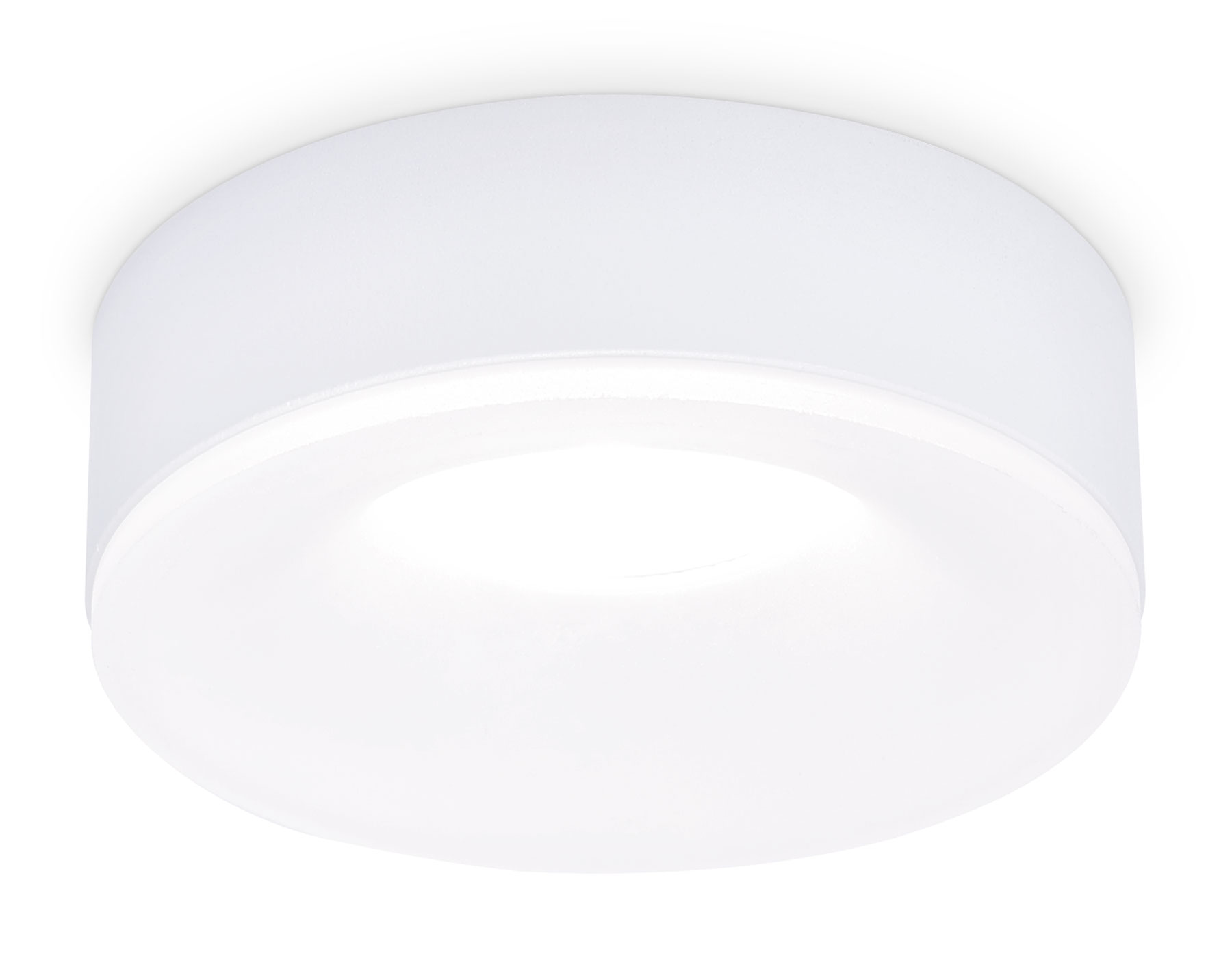 Встраиваемый светильник Ambrella TN3331 SWH/FR белый песок/белый матовый GU5.3 D96*50