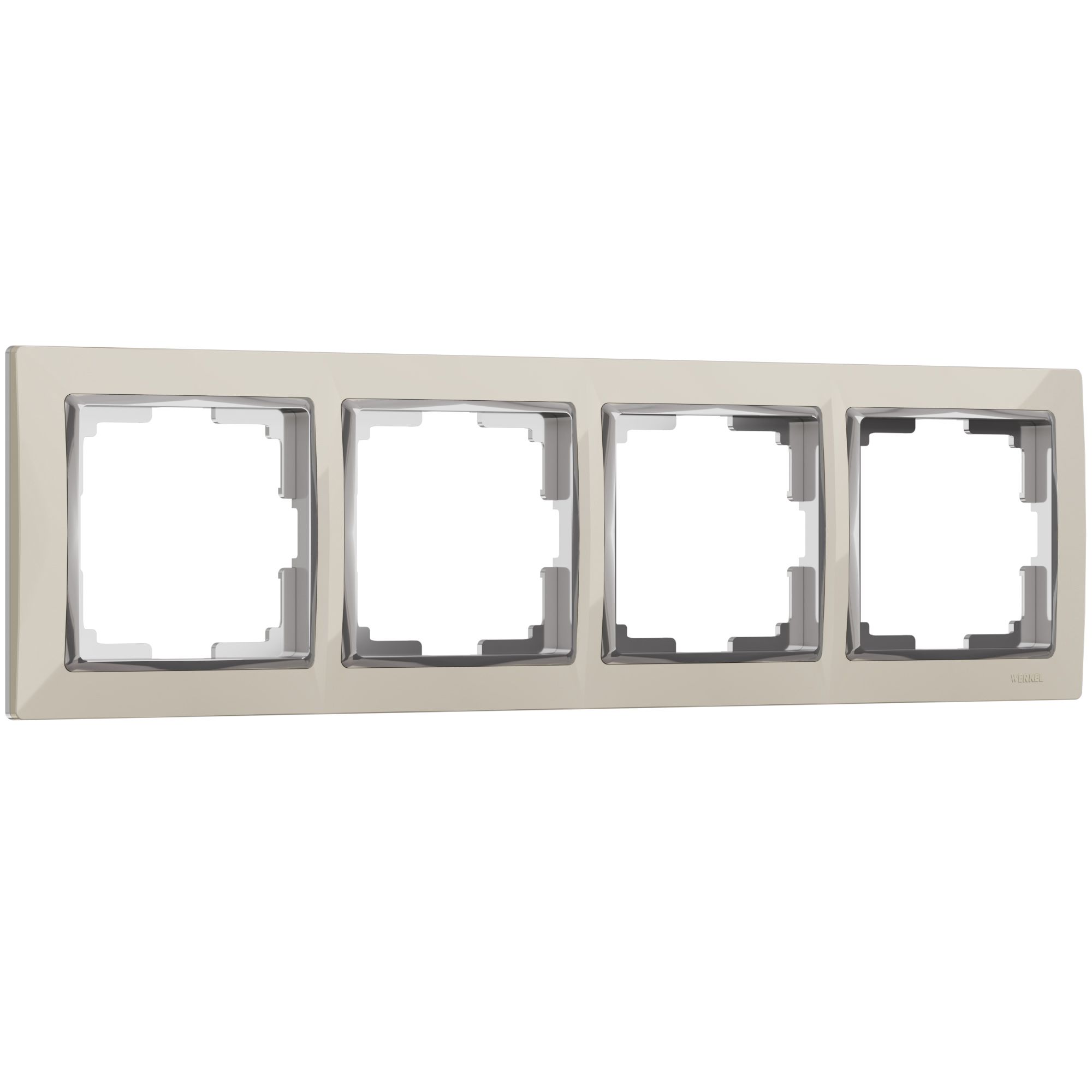Рамка WERKEL Snabb на 4 поста (слоновая кость) WL03-Frame-04-ivory / W0041903 / a028903