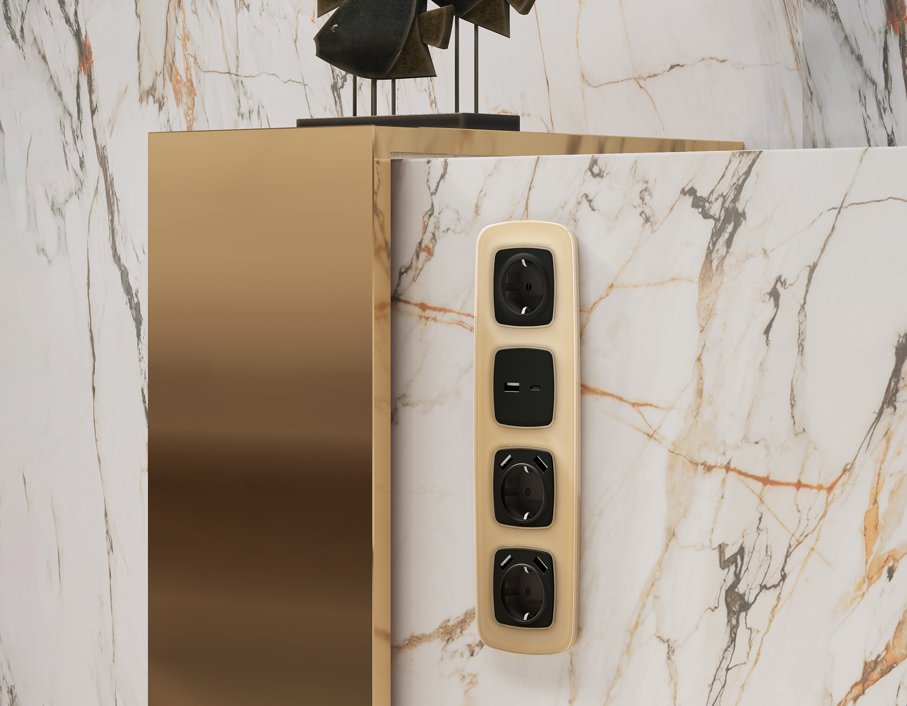 OF320604 Рамка OMEGA Radian (Шампань Стекло органическое) 4-ая