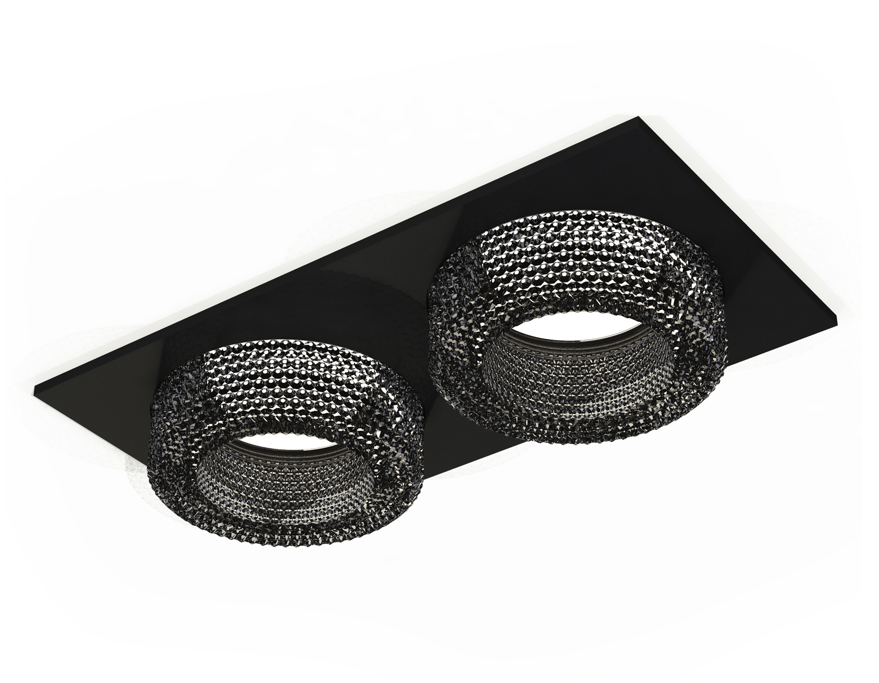 Встраиваемый светильник XC7636021 SBK/BK черный песок/тонированный MR16 GU5.3 (C7636, N7192)