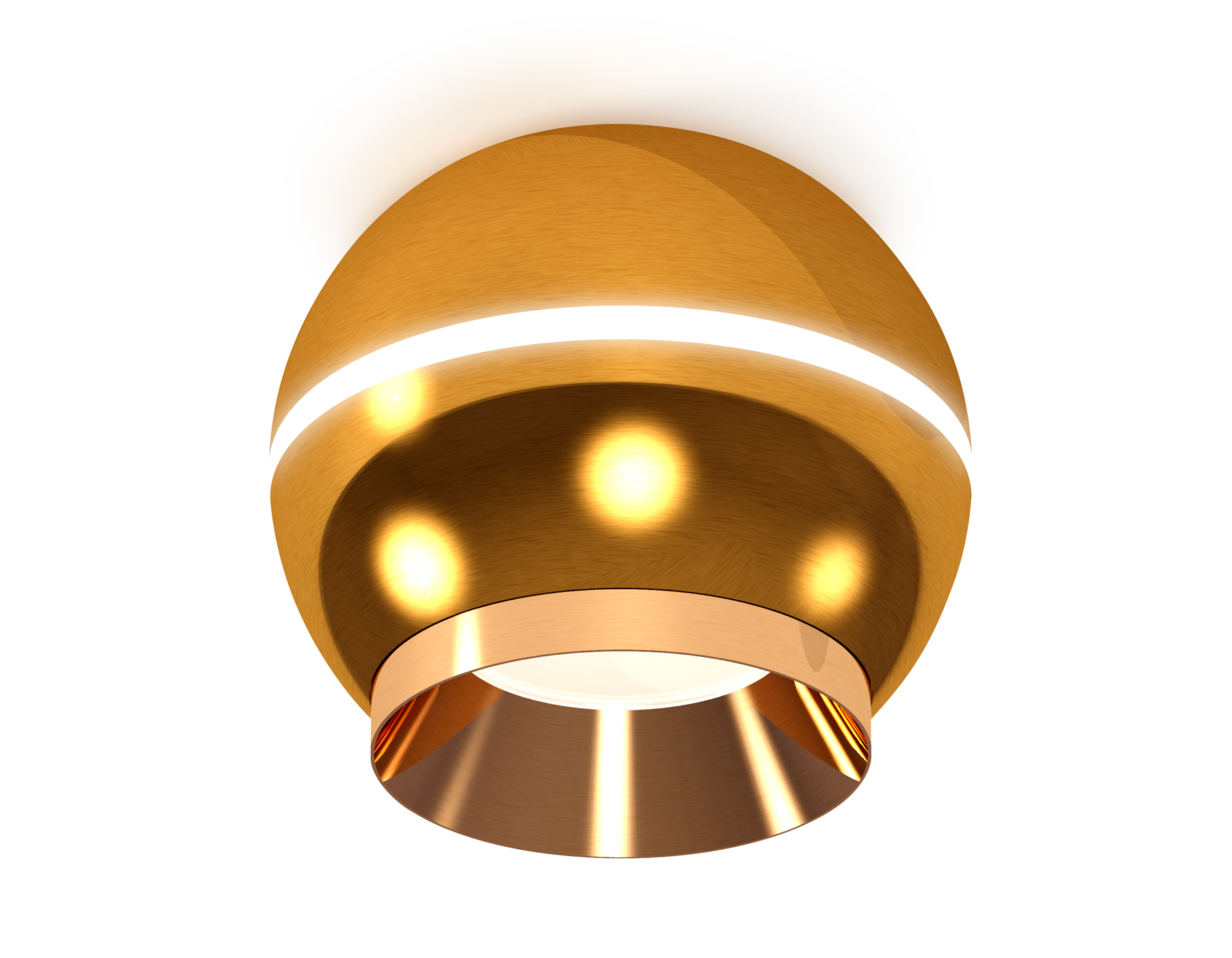 Накладной светильник XS1105002 PYG золото желтое полированное MR16 GU5.3 LED 3W 4200K (C1105, N7034)