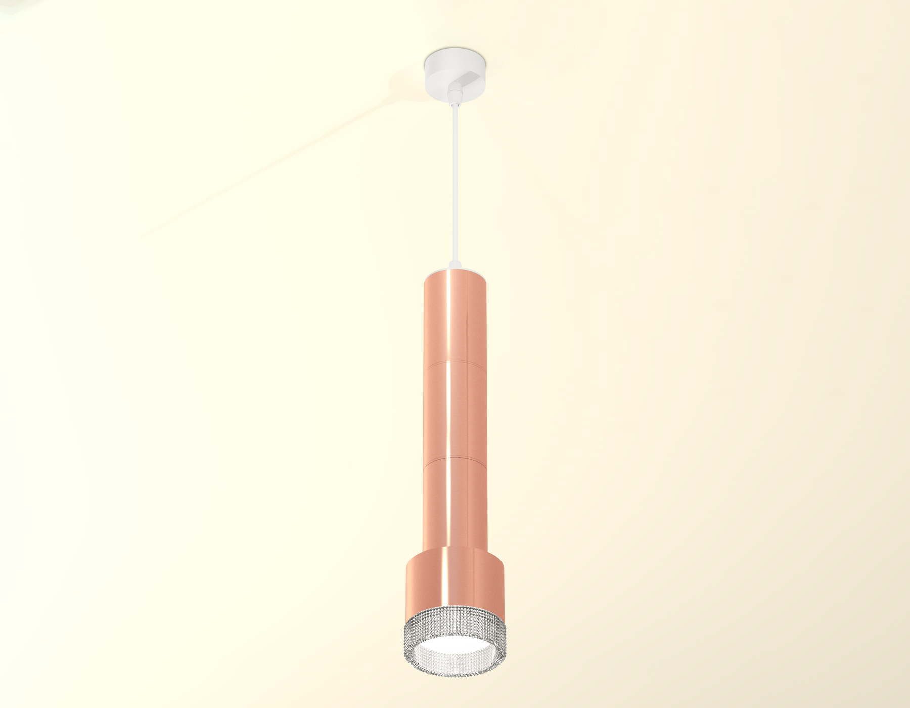 Подвесной светильник XP8122005 PPG/CL золото розовое полированное/прозрачный GX53