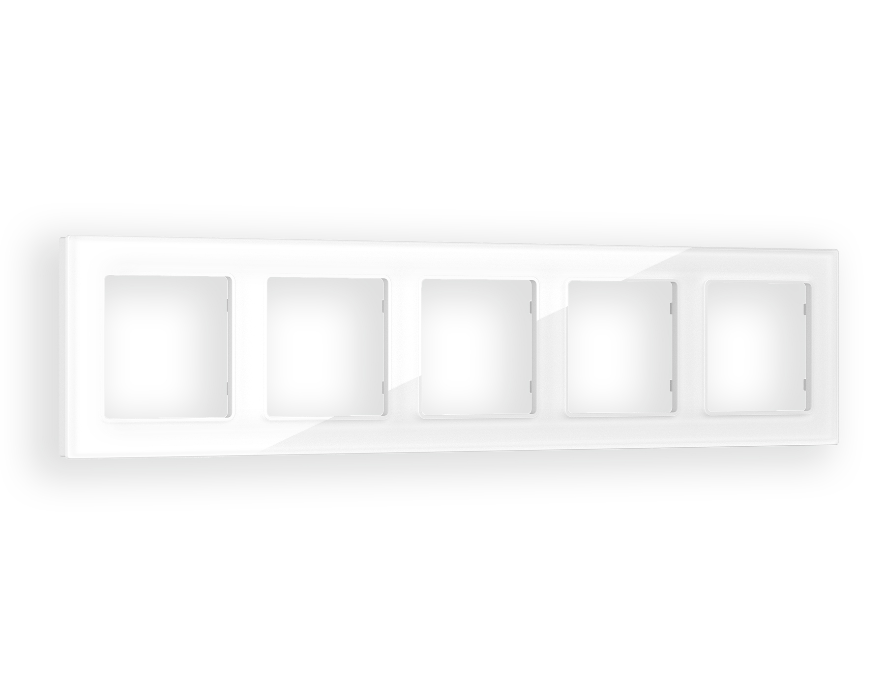 AF330105 Рамка ALFA Platos (Белый Стекло органическое) 5-ая