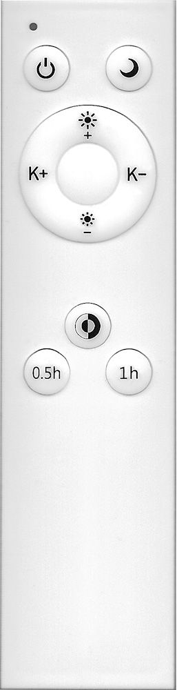 Светодиодный управляемый светильник накладной Feron AL5000 STARLIGHT тарелка 36W 3000К-6500K белый с кантом