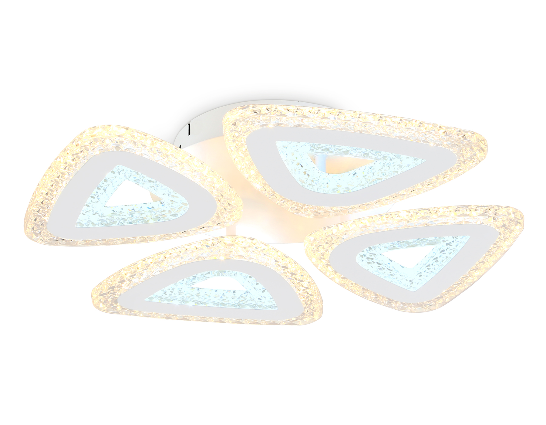 Потолочный LED светильник FA4019/4 WH белый 82W 3000K+6400K/4200K/6400K+3000K D420*85 (ПДУ ИК)