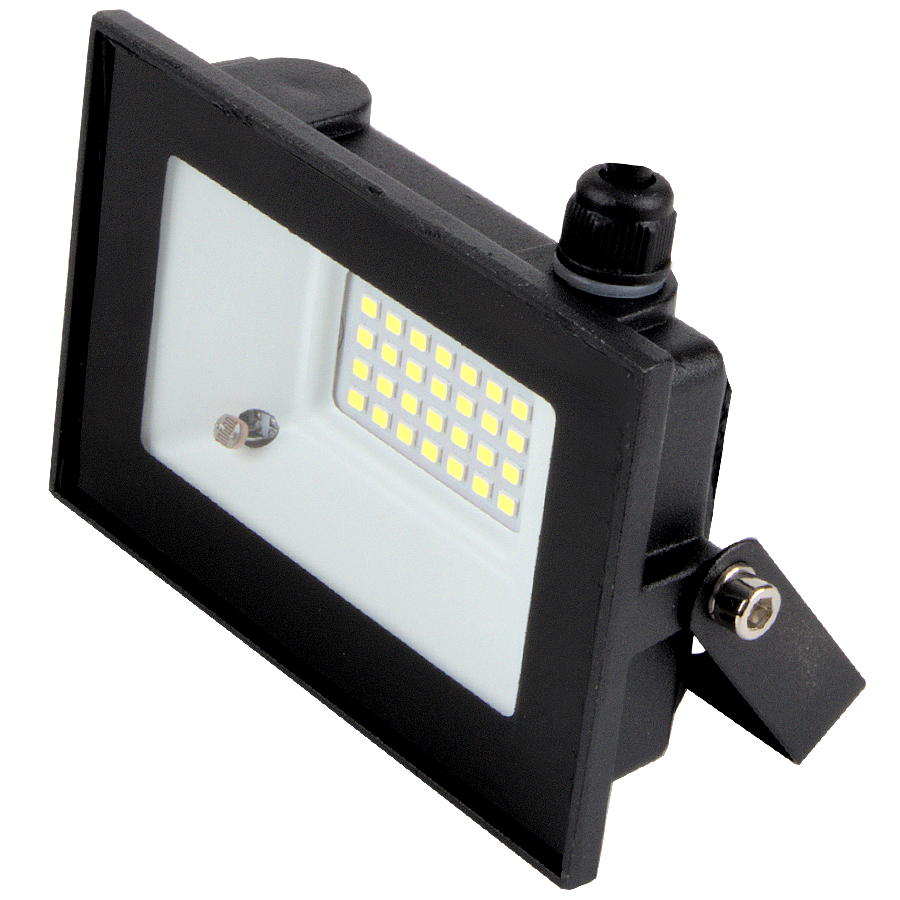 Светодиодный прожектор GENERAL GTAB 30W IP65 6500K 2700Лм с датчиком движения