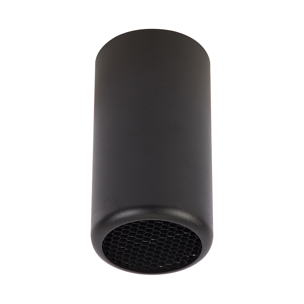 Светильник потолочный Feron ML184 Barrel ECHO  MR16 GU10 35W 230V, черный, с антибликовой сеточкой Светильник потолочный Feron ML184 Barrel ECHO  MR16 GU10 35W 230V, черный, с антибликовой сеточкой