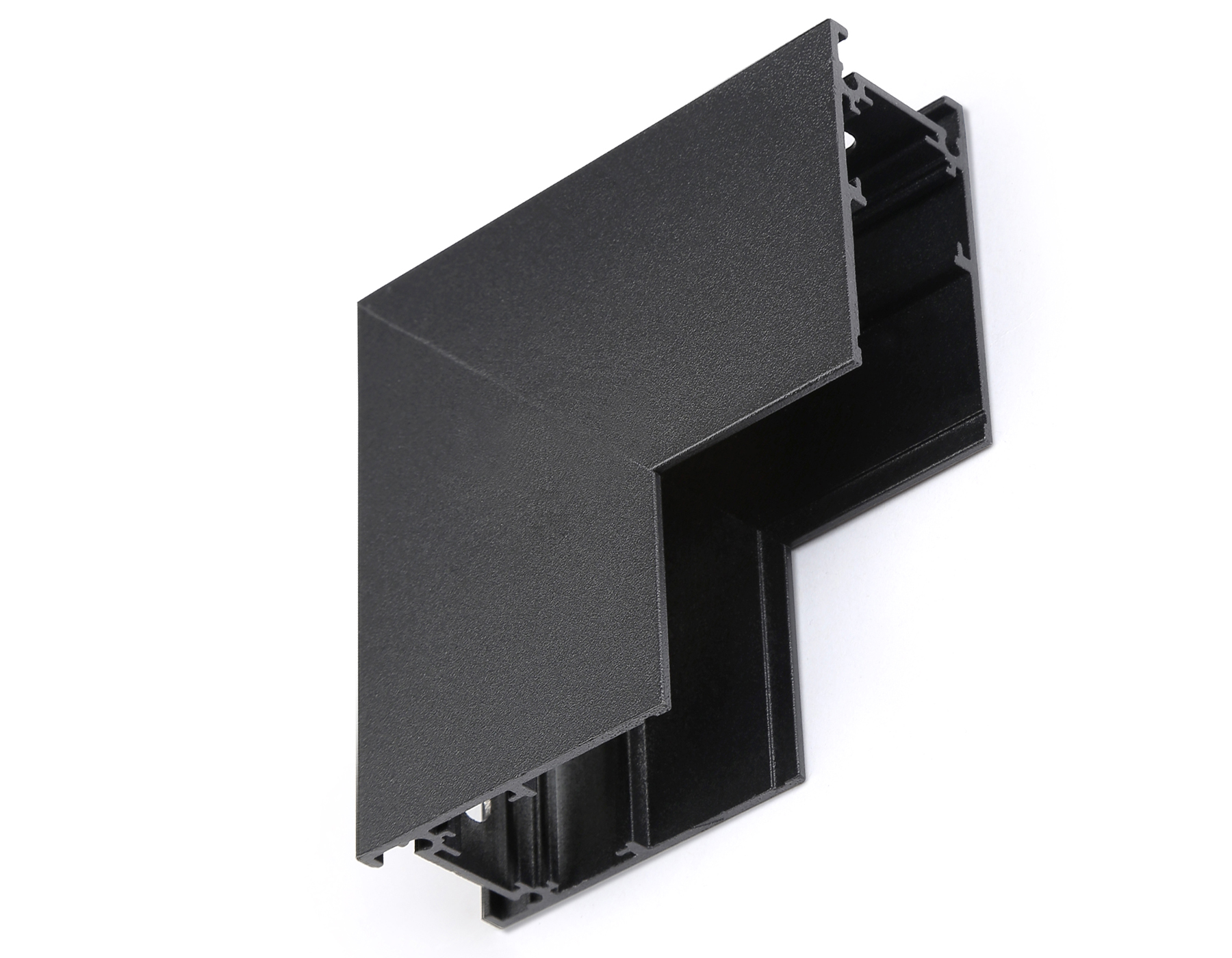 GL3378 BK черный коннектор угловой внутренний для накладного шинопровода 85*85*H26.9