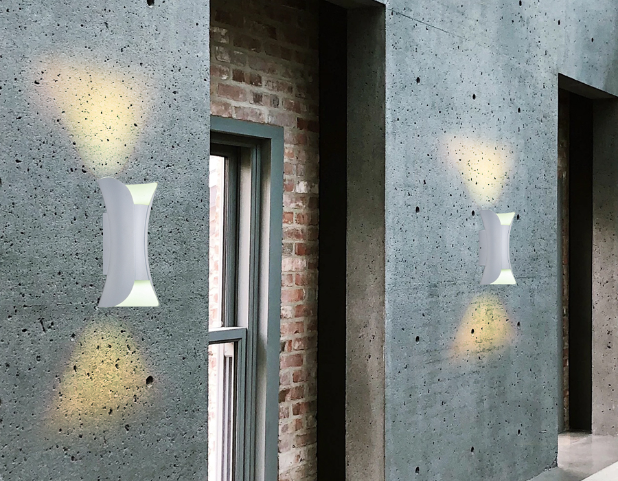 Настенный светильник Ambrella Sota FW192 WH/S 10W 4200K белый/песок