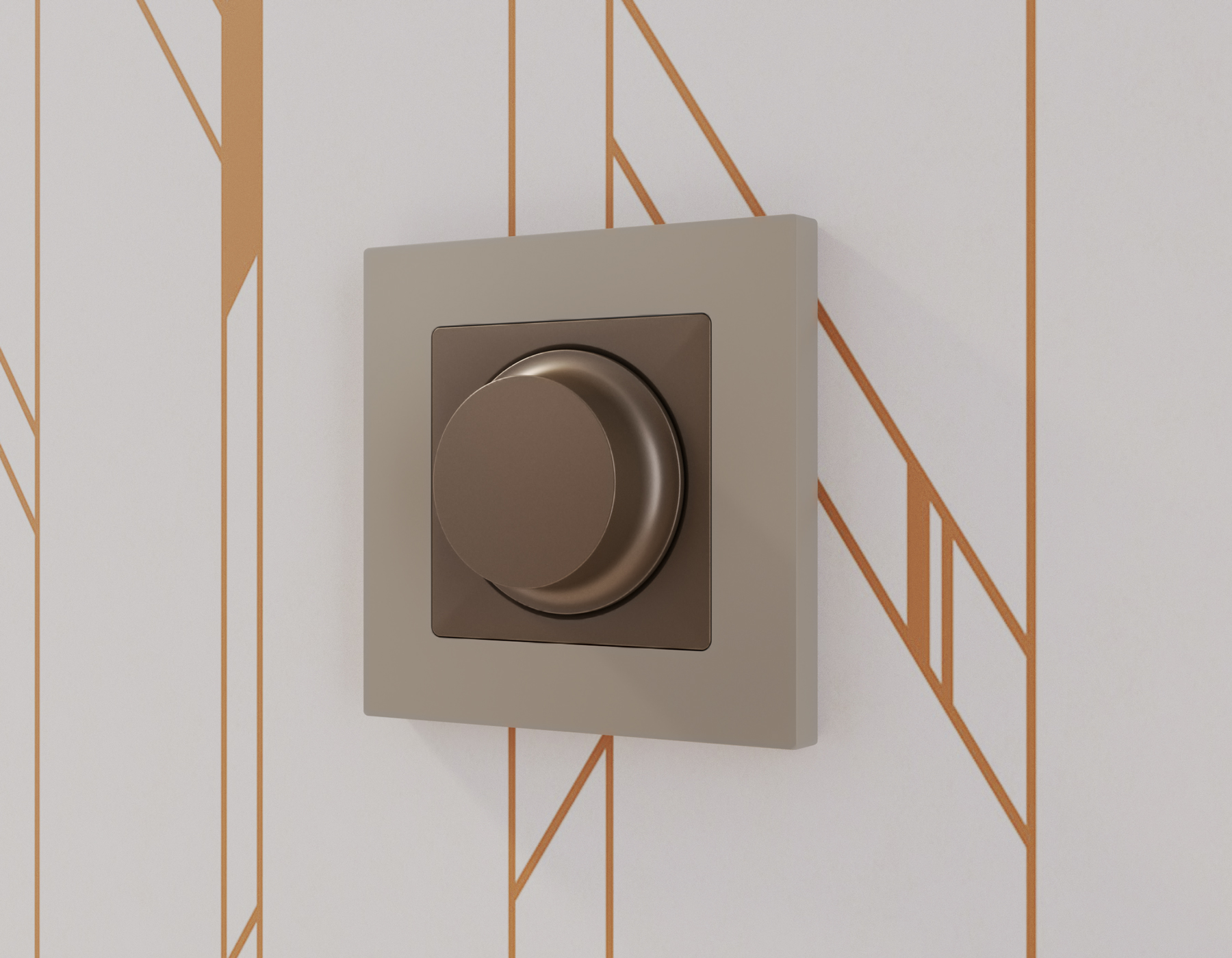 AF220361 Рамка ALFA Techno (Серо-бежевый матовый) 1-ая