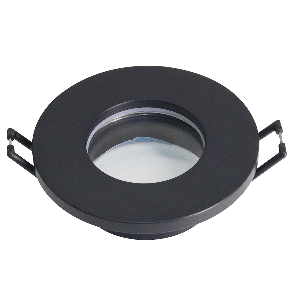 Светильник встраиваемый Feron DL3114 потолочный MR16 G5.3 черный IP44