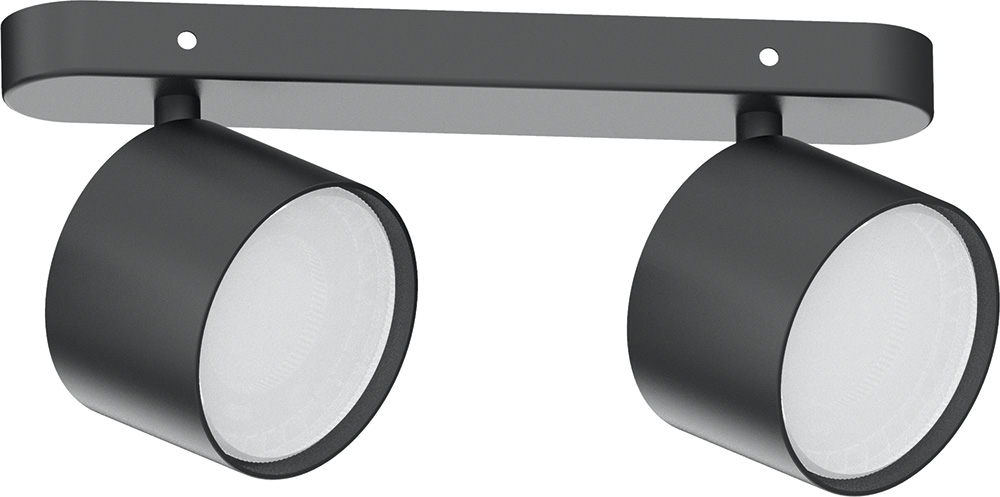 Светильник Feron ML212 настенно-потолочный под лампу GX53, черный Светильник Feron ML212 настенно-потолочный под лампу GX53, черный