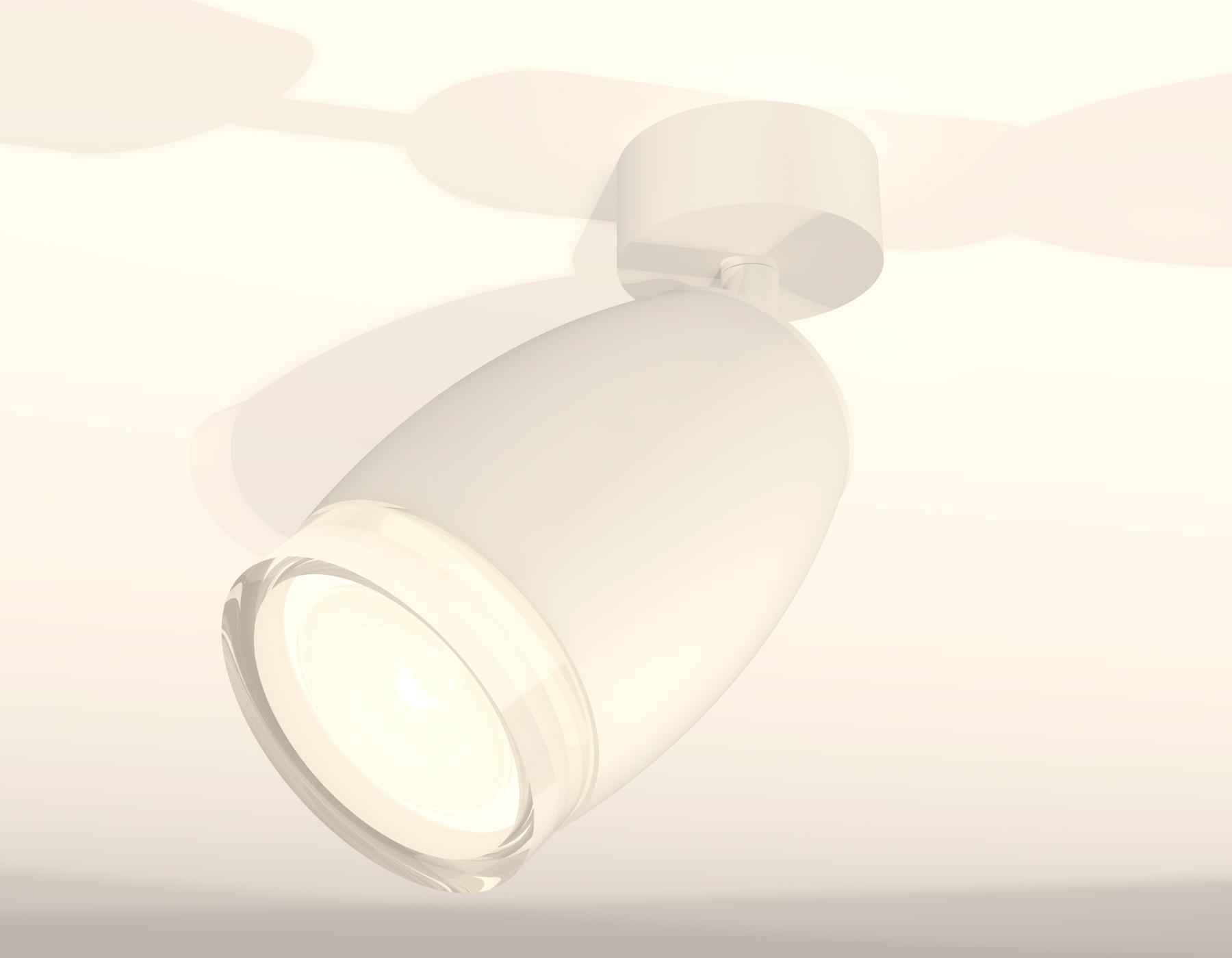 Спот поворотный XM1122005 SWH/FR/CL белый песок/белый матовый/прозрачный MR16 GU5.3 (A2202, C1122, N7160)