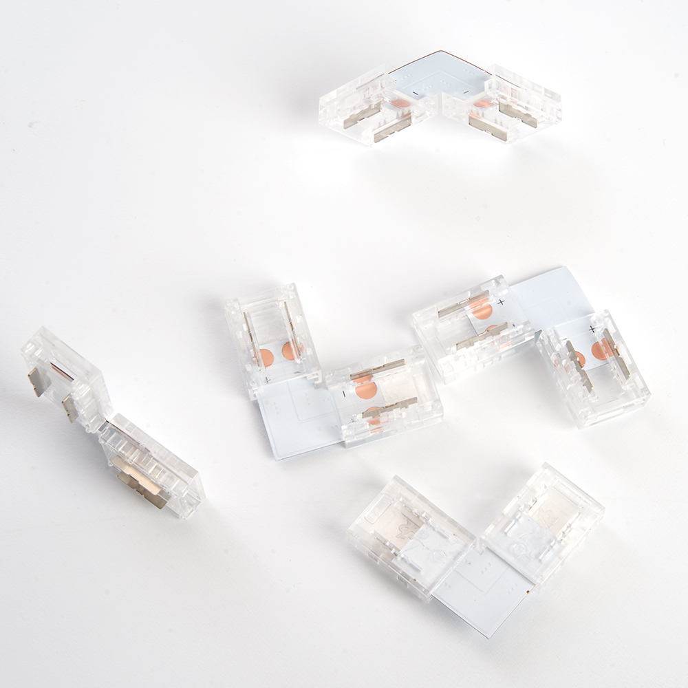 Соединитель угловой 12мм для ленты COB LS530, LD179