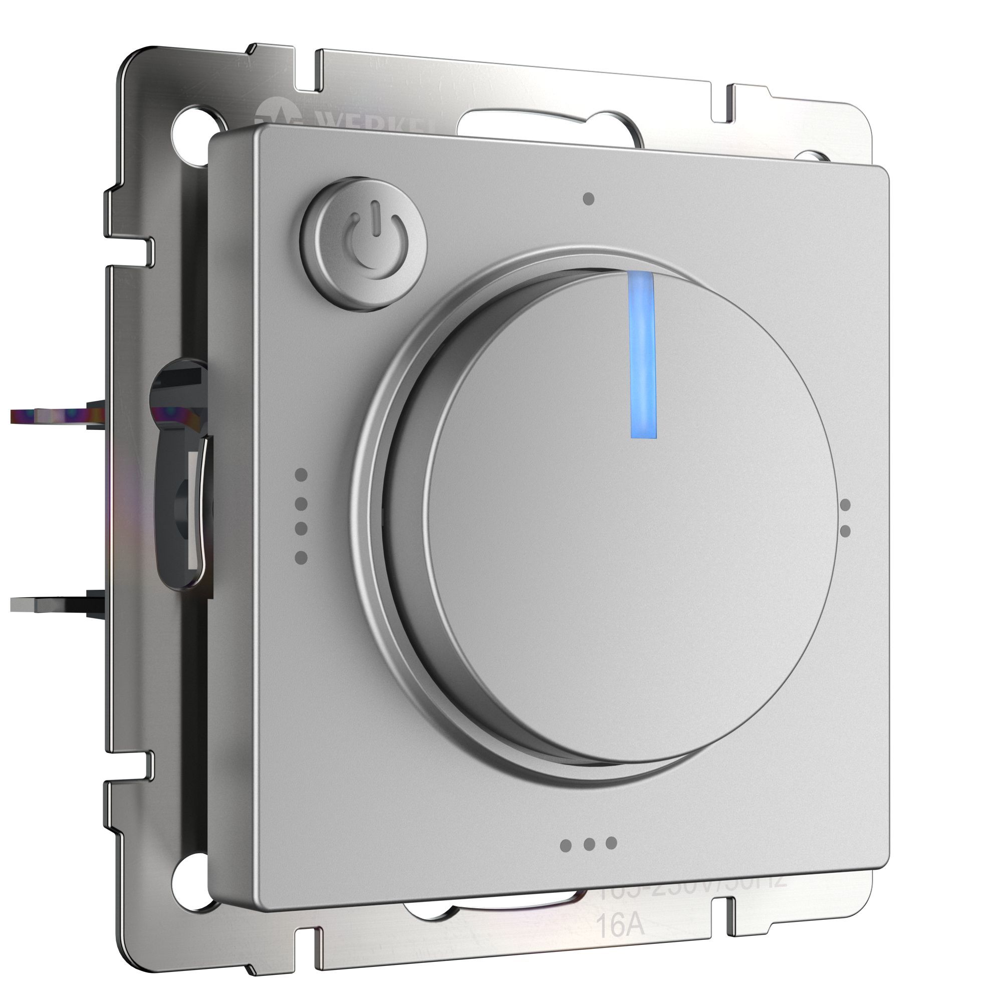 Терморегулятор WERKEL для теплого пола (серебряный) WL06-40-01 / W1151106 / a042013