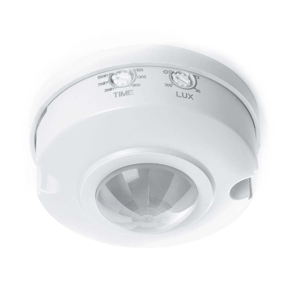 Датчик движения 1200W 6m  120°(гориз.) 360°(верт.) белый SEN3 Датчик движения 1200W 6m  120°(гориз.) 360°(верт.) белый SEN3
