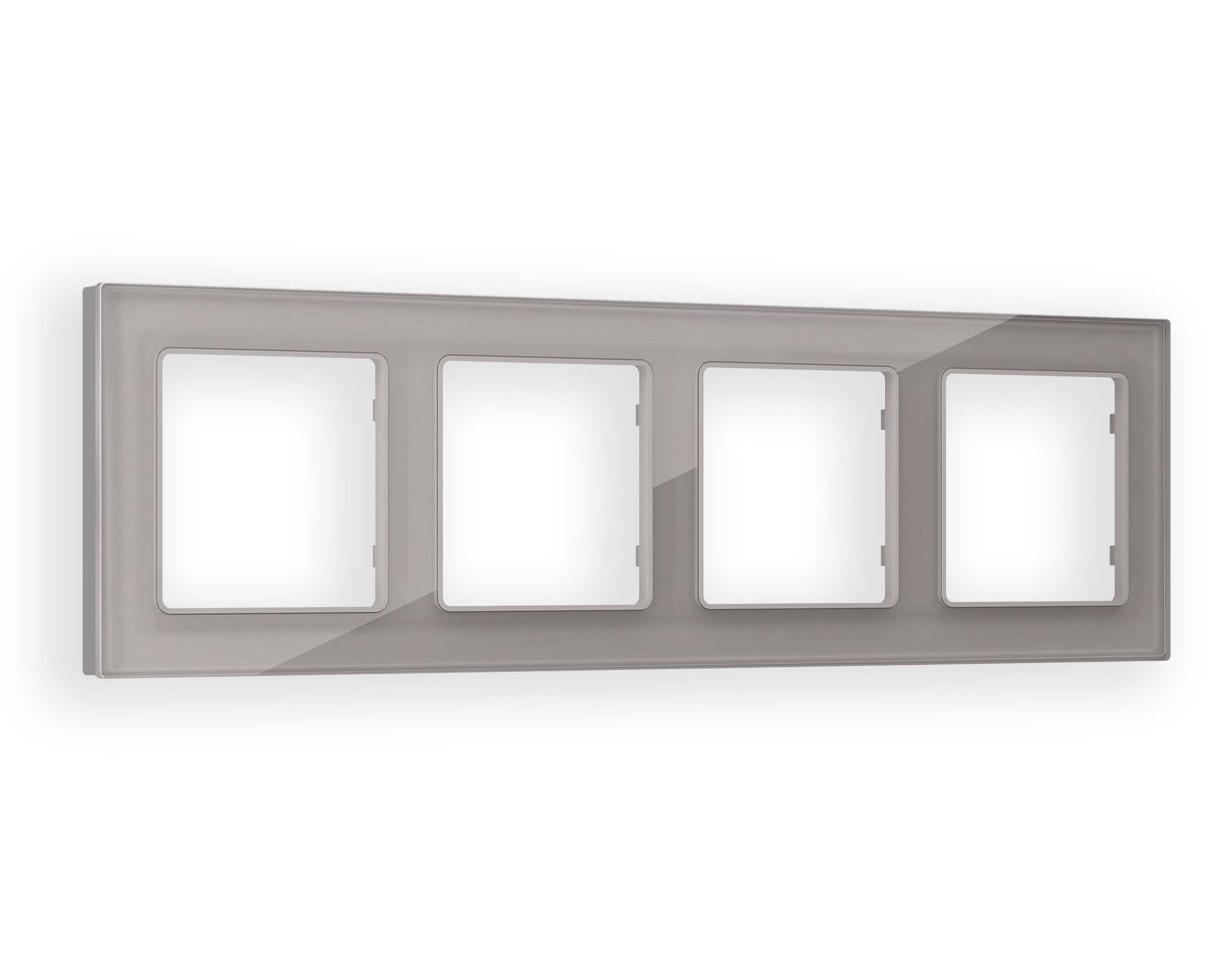 AF330504 Рамка ALFA Platos (Сталь Стекло органическое) 4-ая