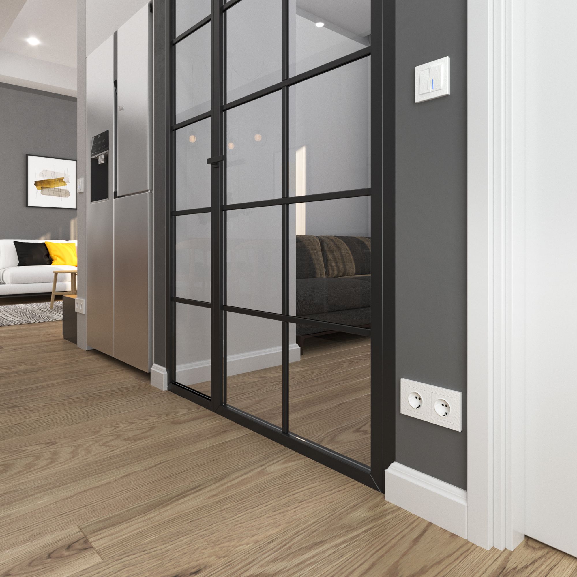 Рамка на 1 пост Werkel Hammer (белый) / W0012401 / a052511