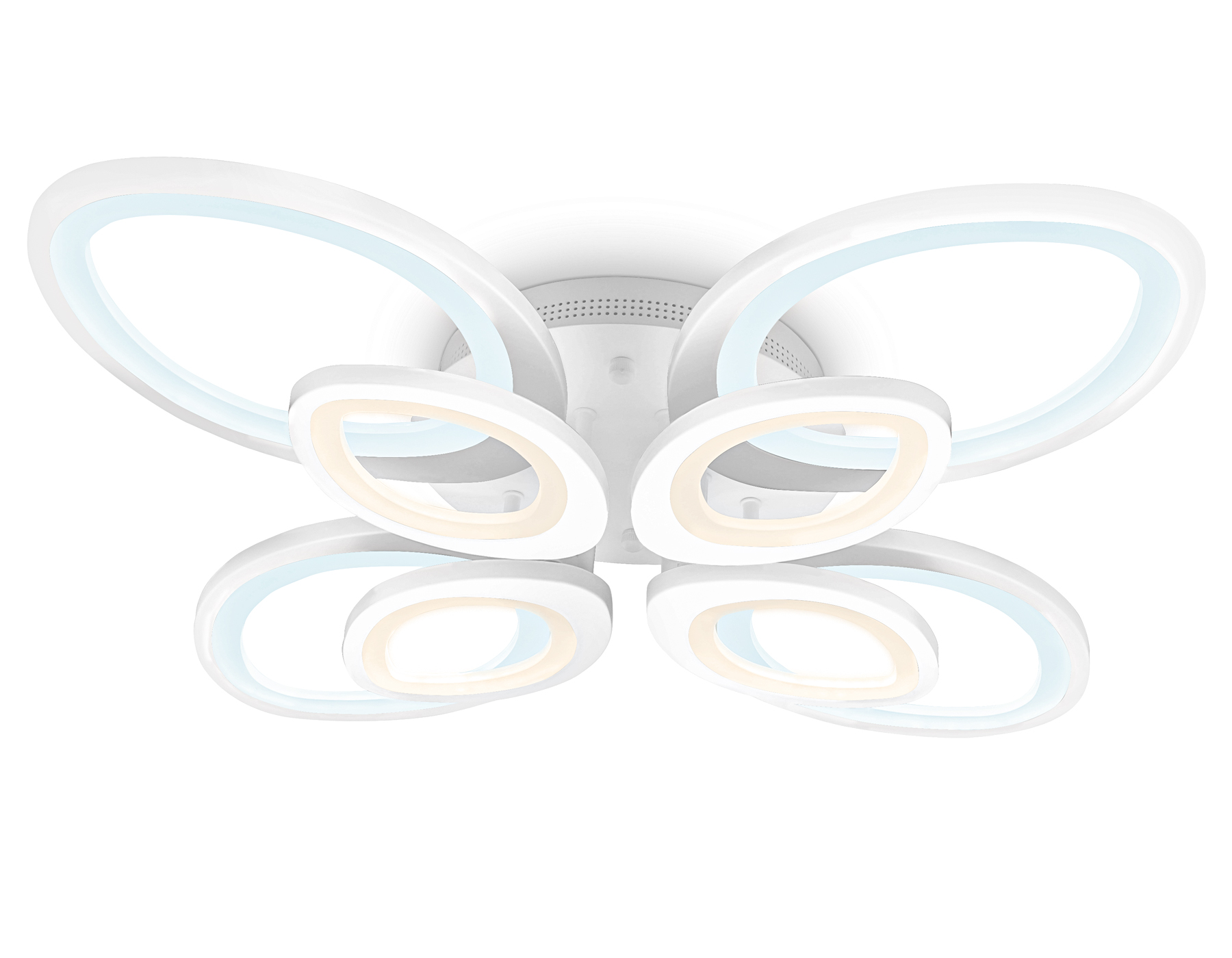 Потолочный LED светильник FA4493/4+4 WH белый 134W 3000+6400K/4200K/6400+3000K 620*620*120 (ПДУ ИК)