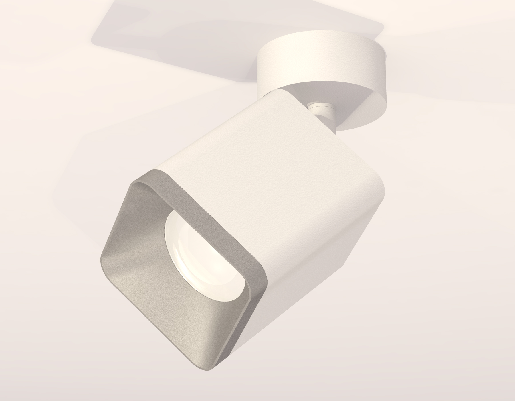 Накладной поворотный светильник XM7812003 SWH/SSL белый песок/серебро песок MR16 GU5.3 (A2202, C7812, N7703)