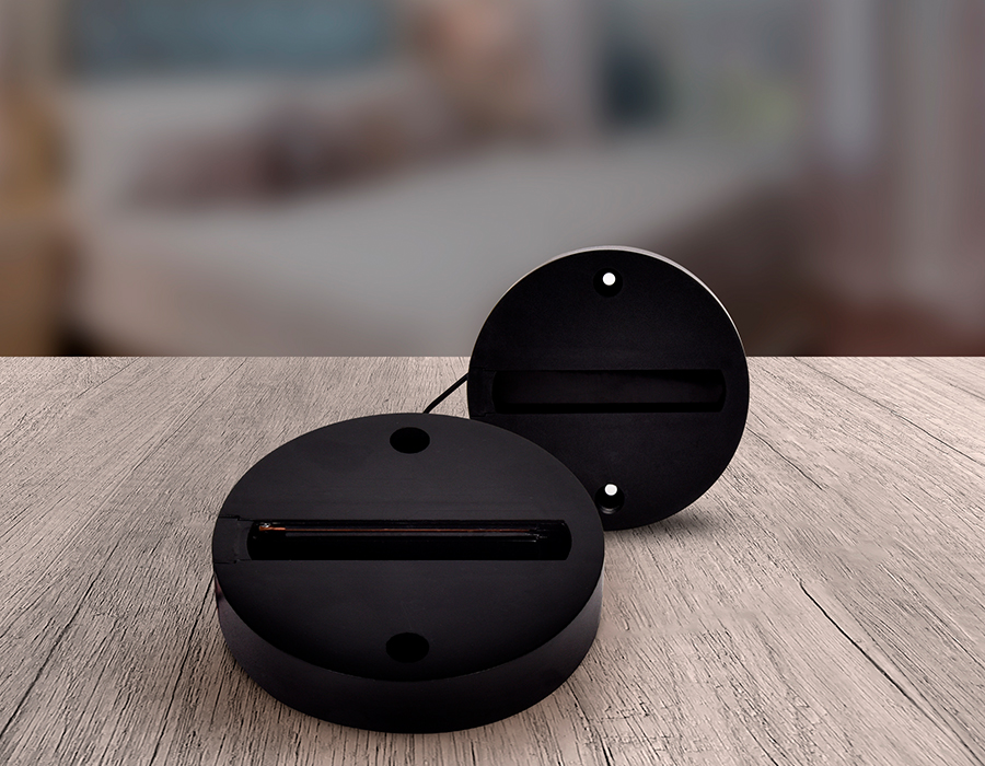 Основнание для трековых светильников GL7022 BK черный