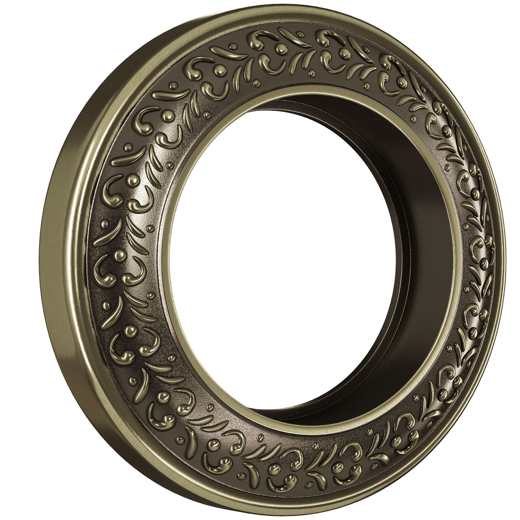 Рамка на 1 пост Werkel Antik Runda (бронза) WL70-frame-01