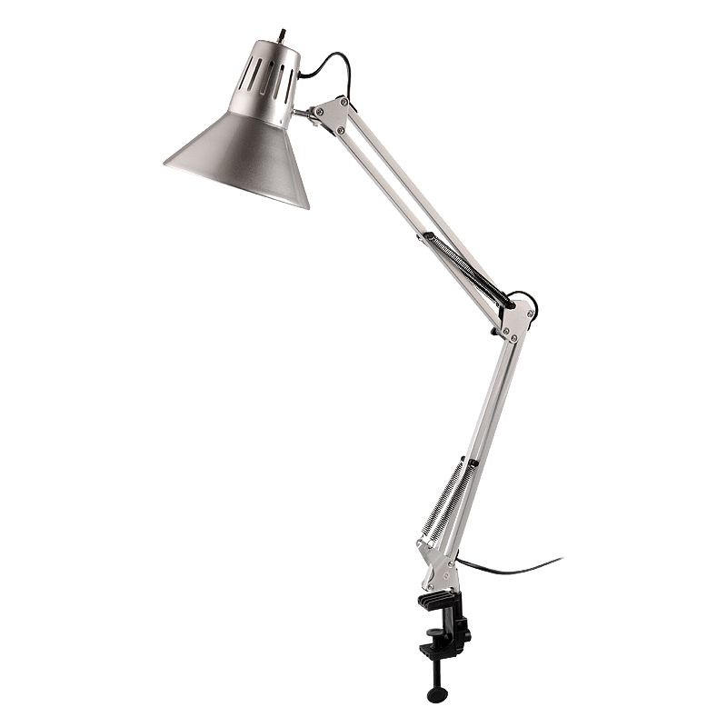 Светильник настольный General GTL-044  серебристый большой струбцина (1/16)