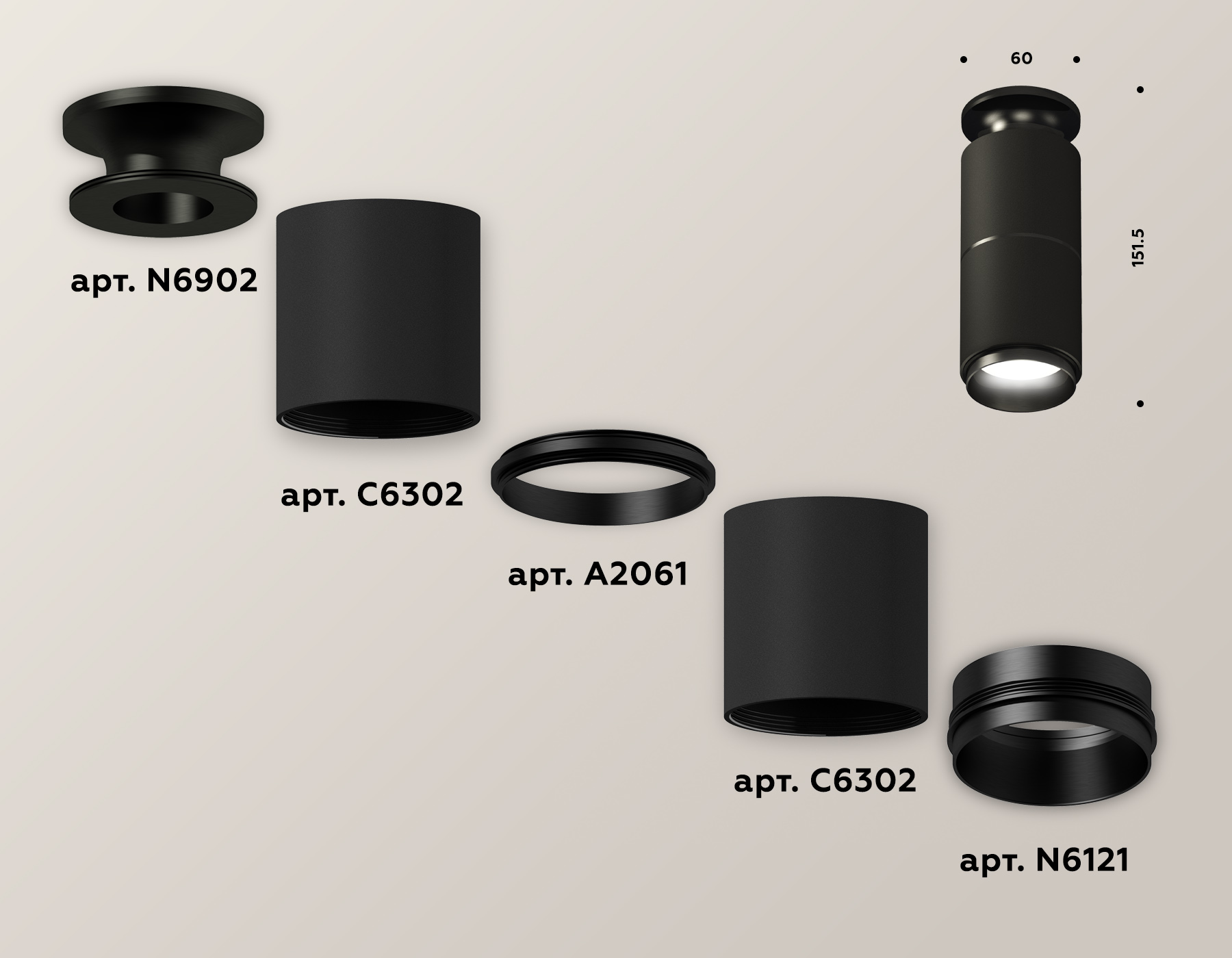 Накладной светильник XS6302201 SBK/PBK черный песок/черный полированный MR16 GU5.3 (N6902, C6302, A2061, N6121) Накладной светильник XS6302201 SBK/PBK черный песок/черный полированный MR16 GU5.3 (N6902, C6302, A2061, N6121)