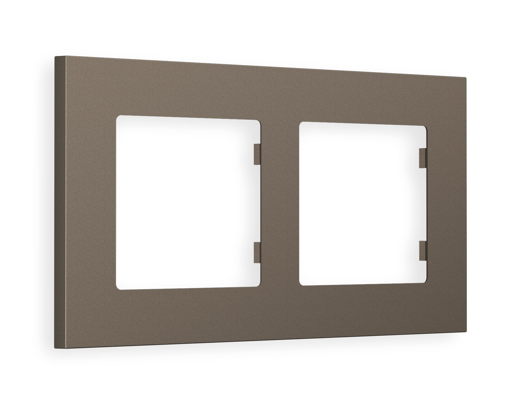 AF250632 Рамка ALFA Qubi (Темная бронза матовый) 2-ая