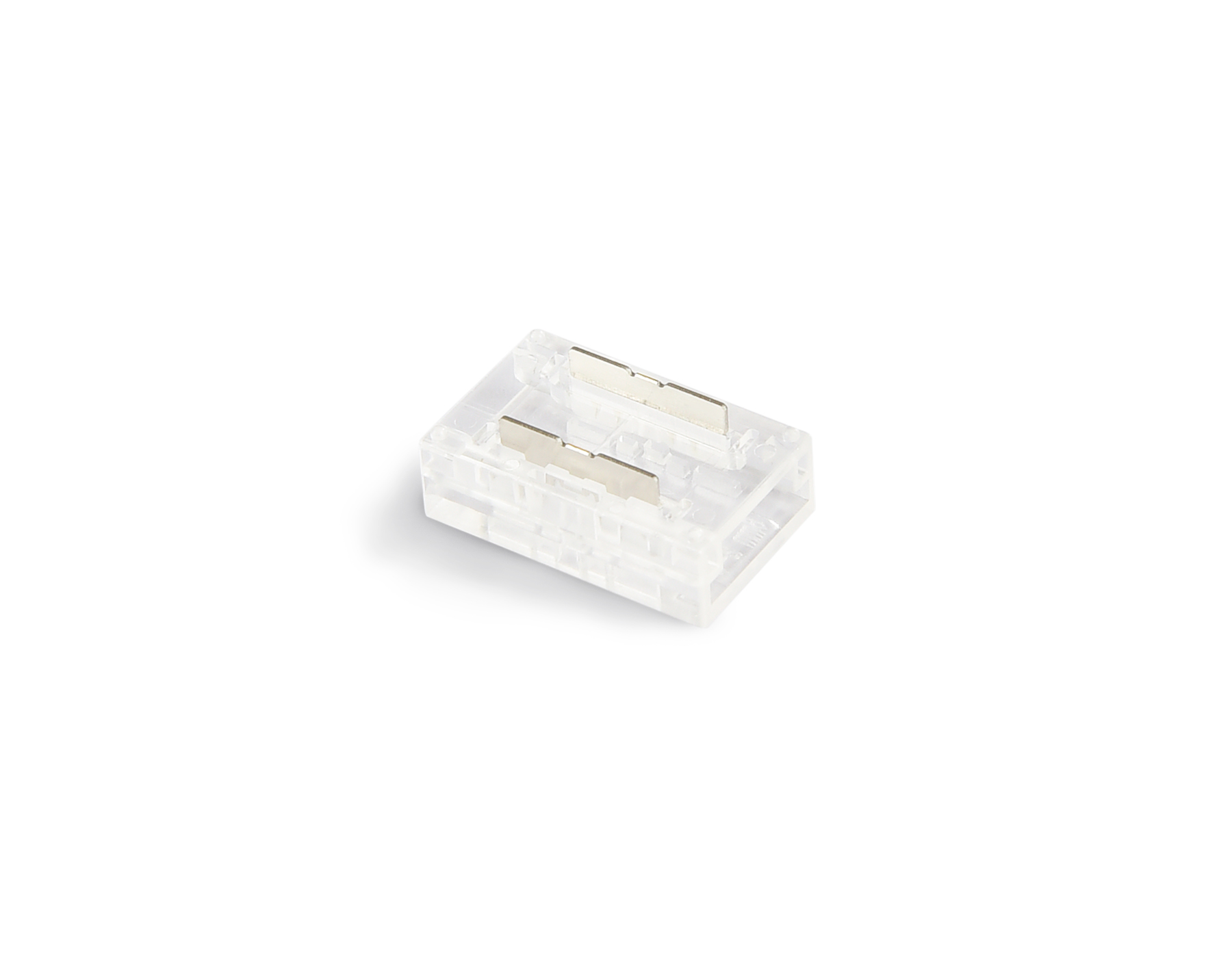 GS6351 Соединитель прямой COB 12/24V для лент 8mm (2 конт.) (10шт) GS6351 Соединитель прямой COB 12/24V для лент 8mm (2 конт.) (10шт)