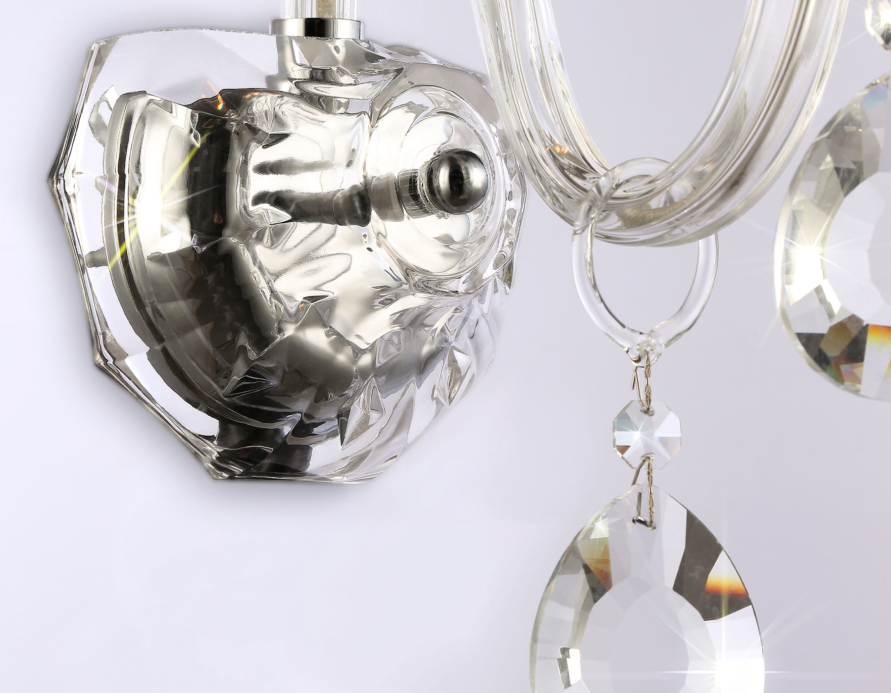 Настенный светильник TR4911 CH/CL хром/прозрачный E14 max 40W 294*160*246