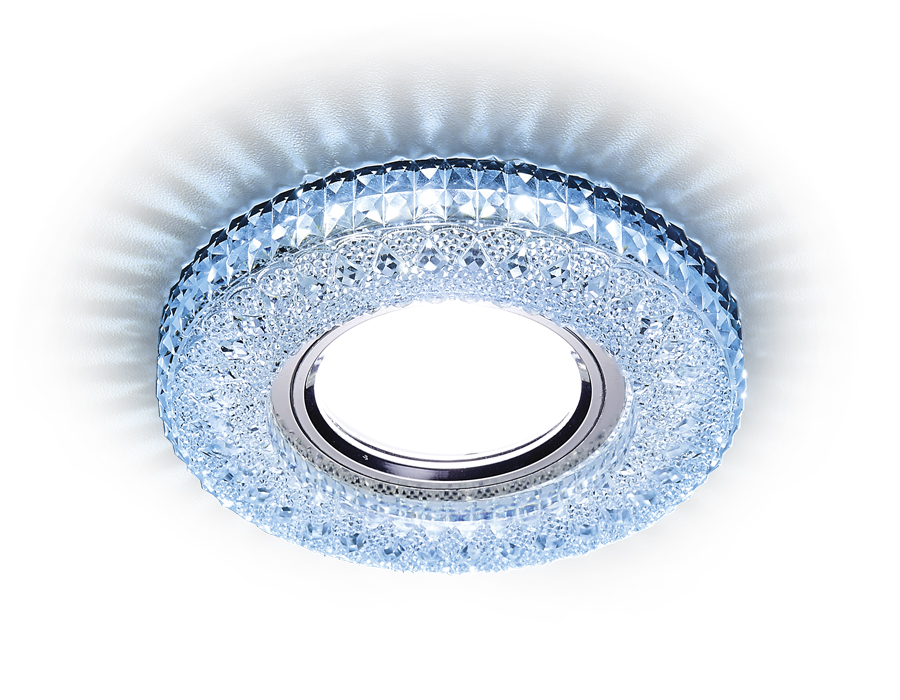 Встраиваемый светильник Ambrella S271 CL/CLD хром/прозрачный MR16+3W(LED COLD) Встраиваемый светильник Ambrella S271 CL/CLD хром/прозрачный MR16+3W(LED COLD)