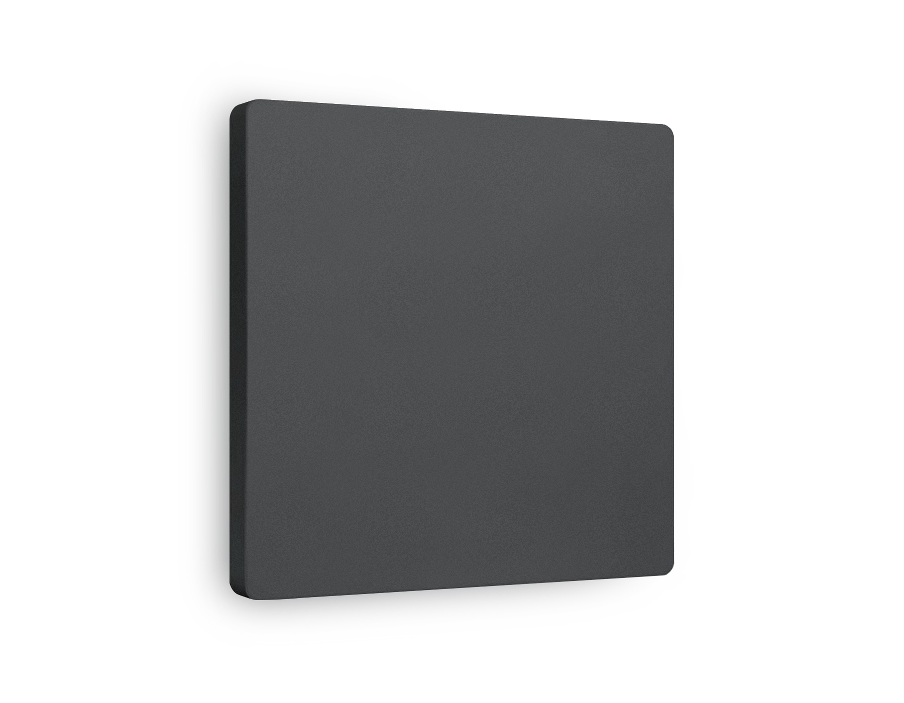 AP9160 Лицевая панель ALFA (Графит Мягкое касание) заглушка для суппорта QUANT