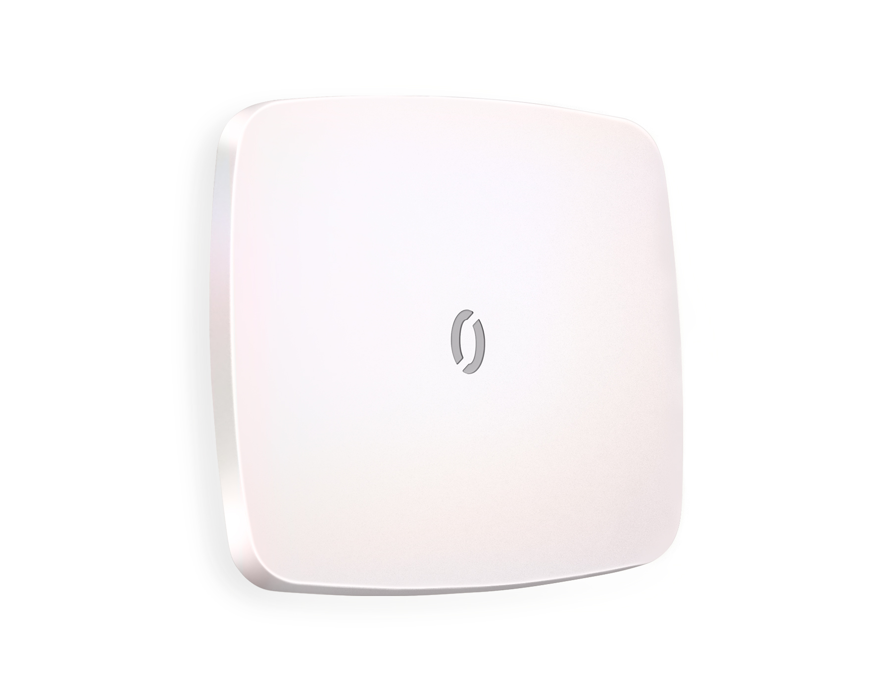 OP2020 Лицевая панель OMEGA (Жемчуг) для 1-кл выключателей с подсветкой QUANT