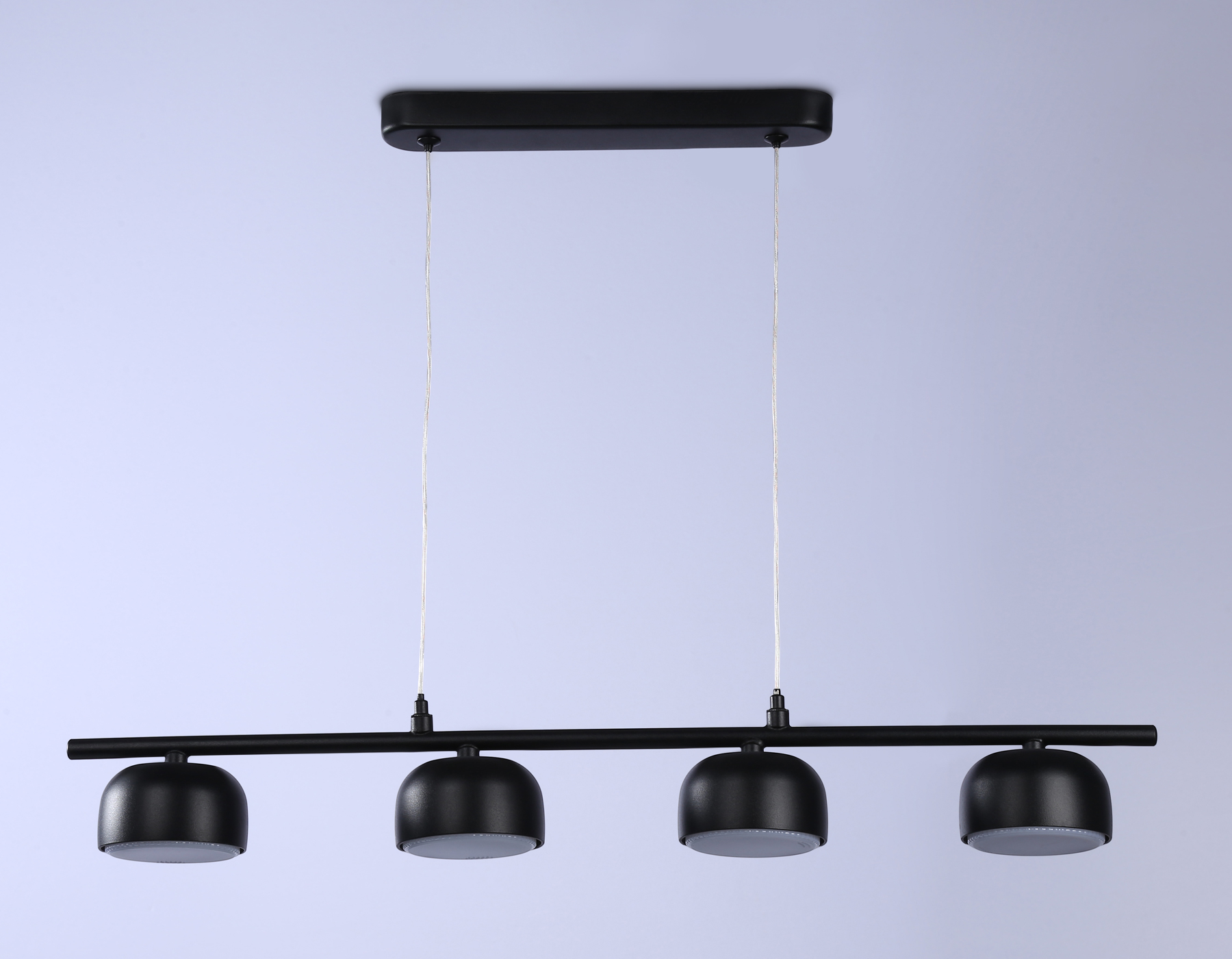 Светильник подвесной Ambrella TN71039/4 BK черный GX53/4 max 12W 600*80*1100