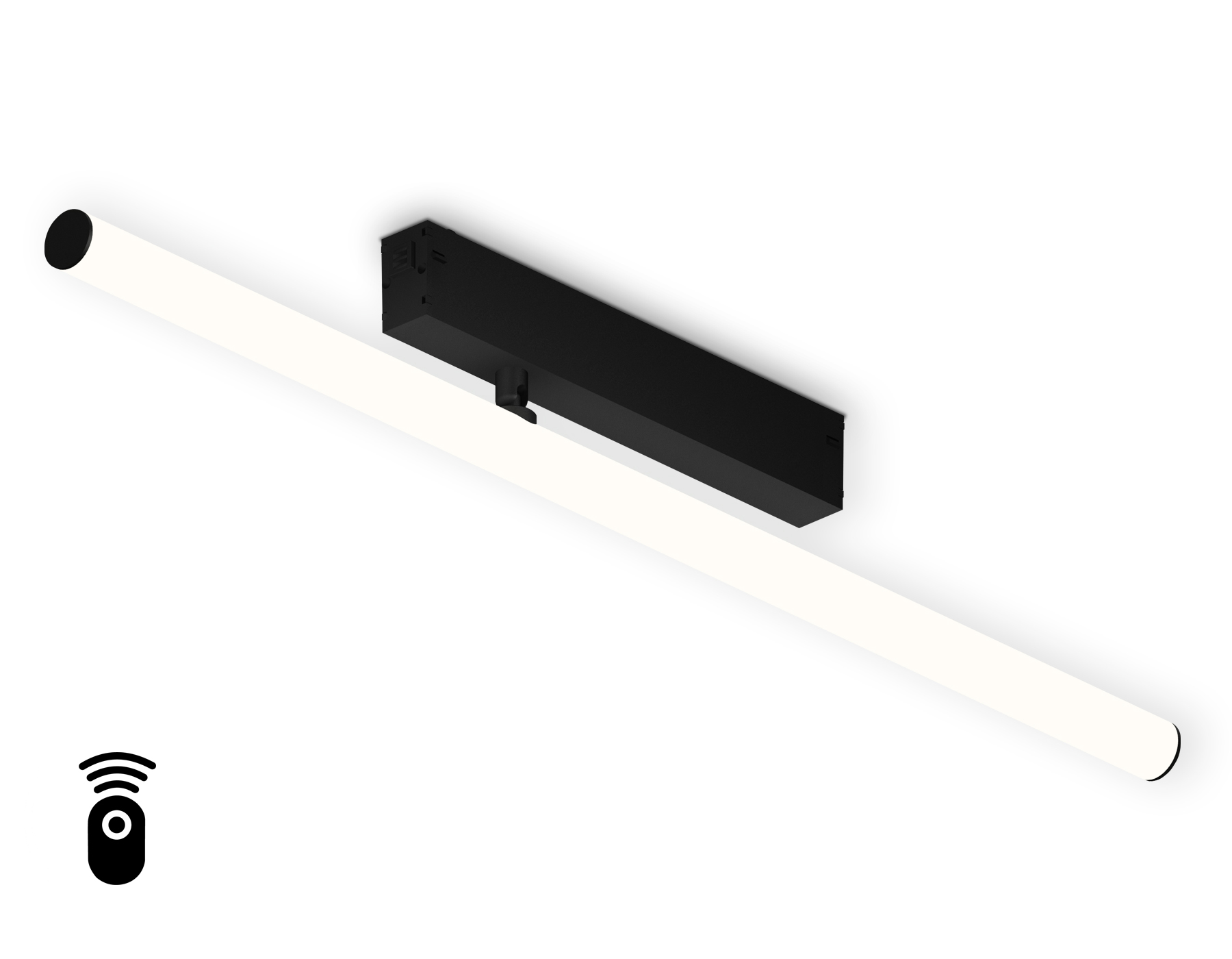 GL1361 BK черный IP20 12W 3000K-6400K 220V 120° 608*25*110 (Без ПДУ)