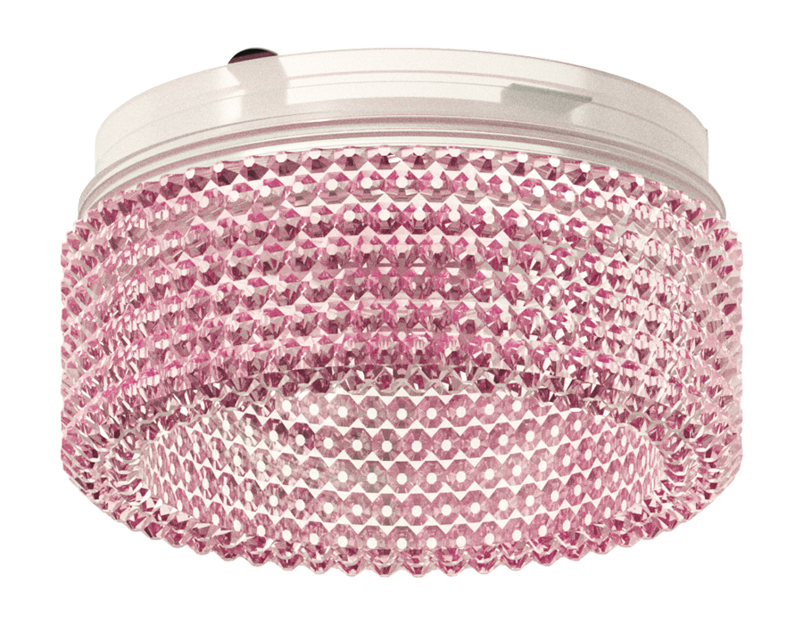 Насадка передняя для корпуса светильника Ambrella N6152 PI розовый D60*H25mm Out20mm MR16 (для корпуса светильника)