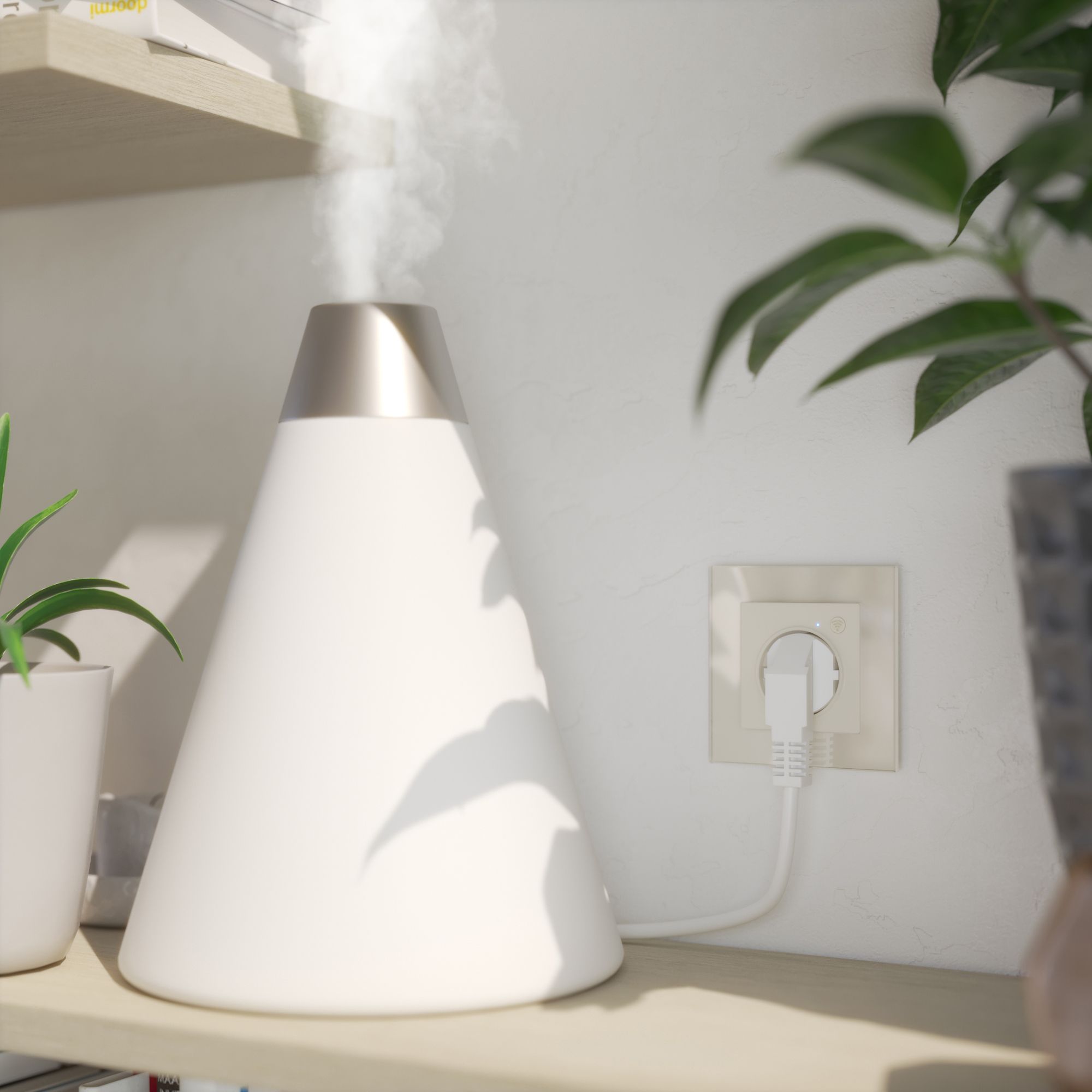 Розетка Wi-Fi WERKEL (слоновая кость) W1171603