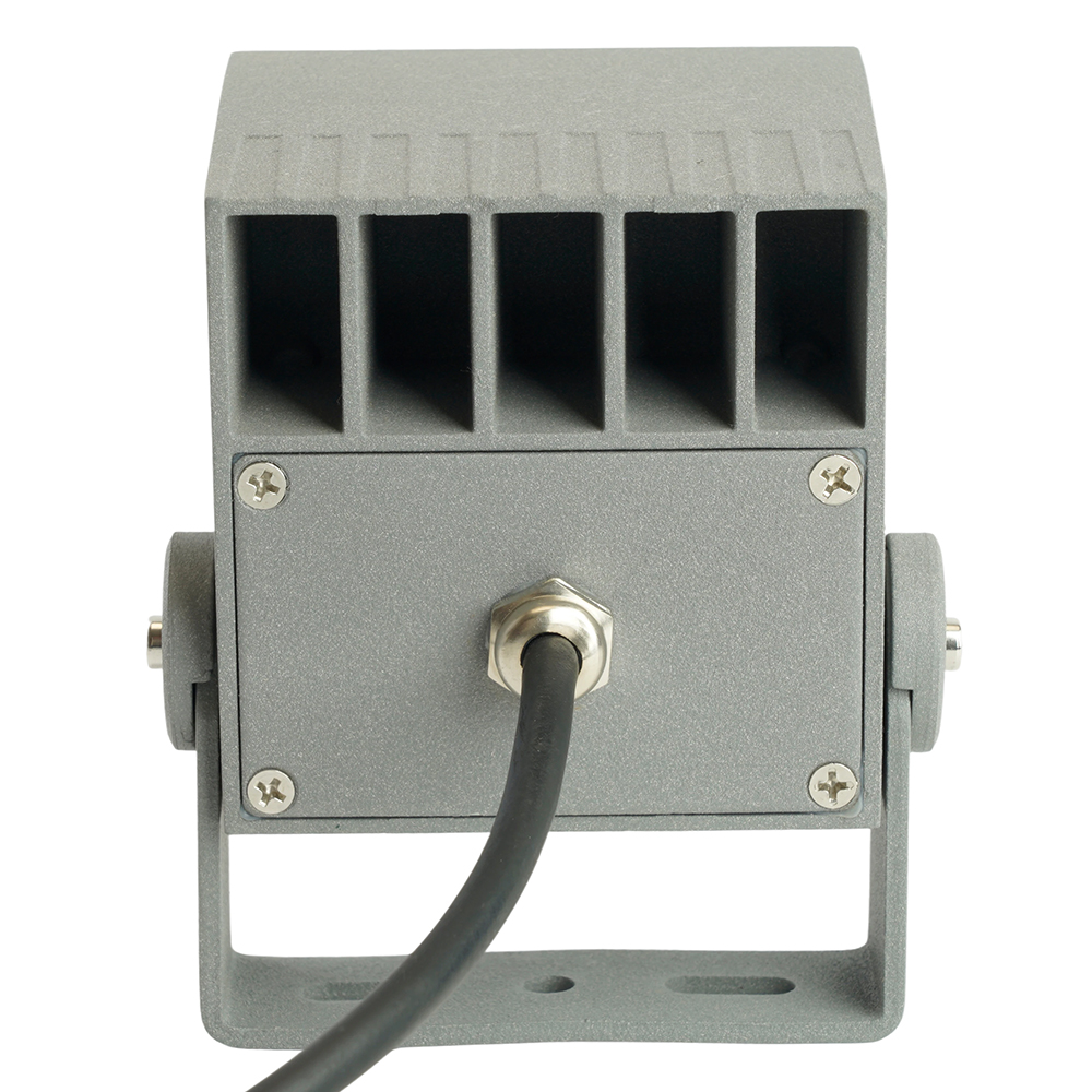 Светодиодный светильник ландшафтно-архитектурный Feron LL-896  AC220-240 9W красный IP66 квадрат