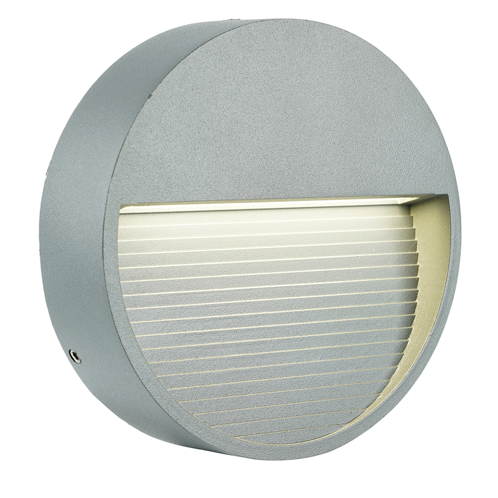 Светодиодный светильник Feron DH203-1 накладной 5W 4000K, IP65, серый