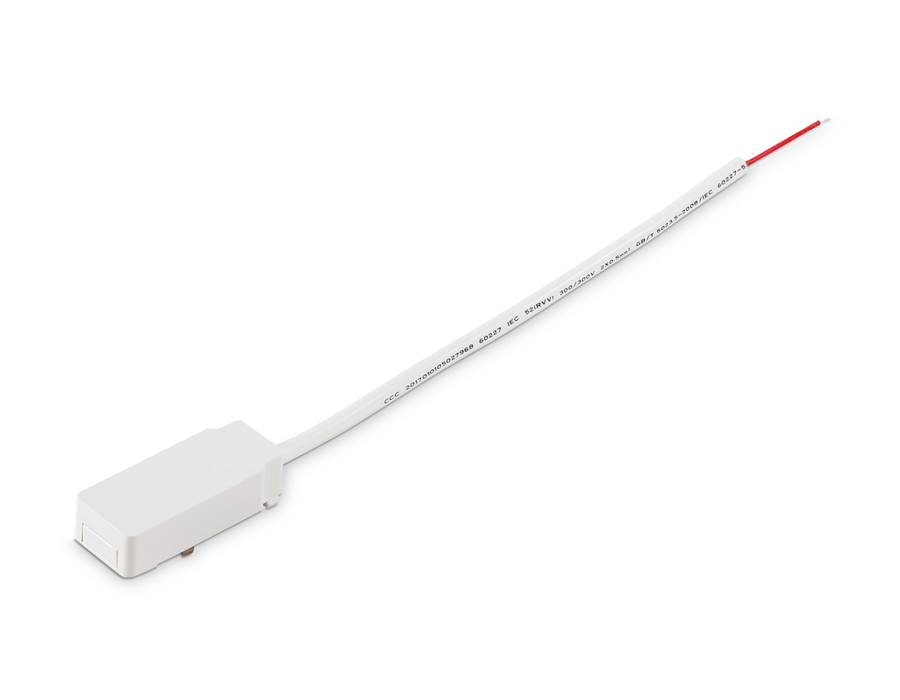GV1261 WH белый ввод питания для шинопровода IP20 48V 60*26*16 GV1261 WH белый ввод питания для шинопровода IP20 48V 60*26*16