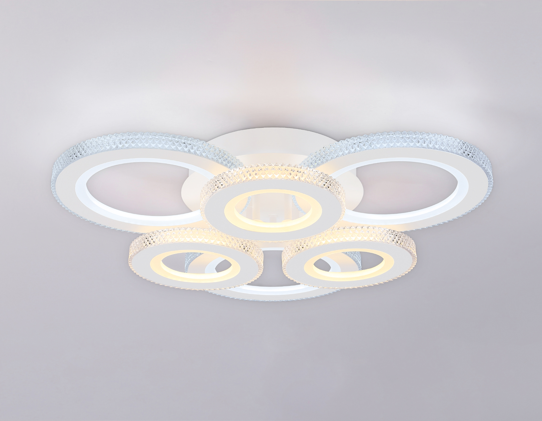 FA8872/3+3 WH белый 3000K-6400K 63W 550*510*125 (ПДУ ИК)